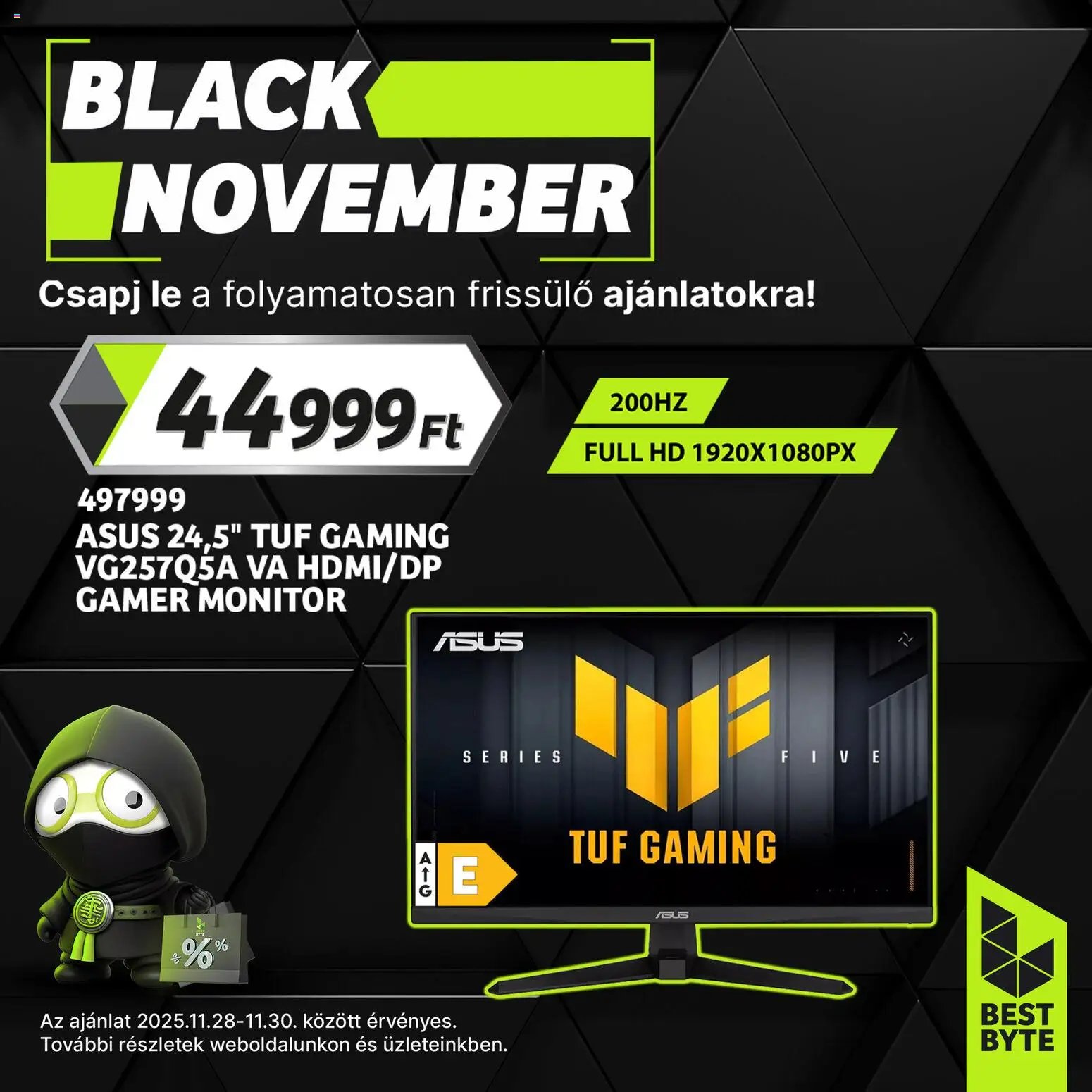 Best Byte újság 2025.11.28. Black Friday (2025-11-28 - 2025-11-30)