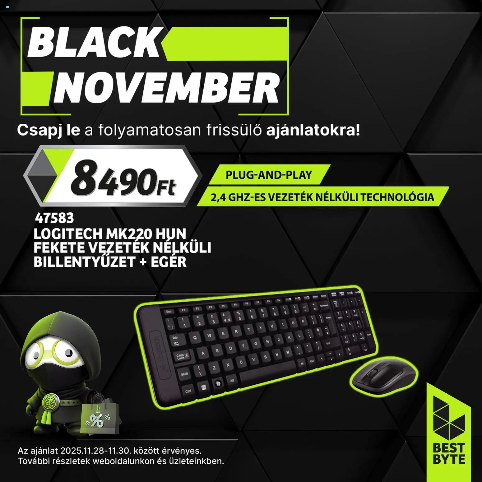 Best Byte újság 2025.11.28. Black Friday (2025-11-28 - 2025-11-30)