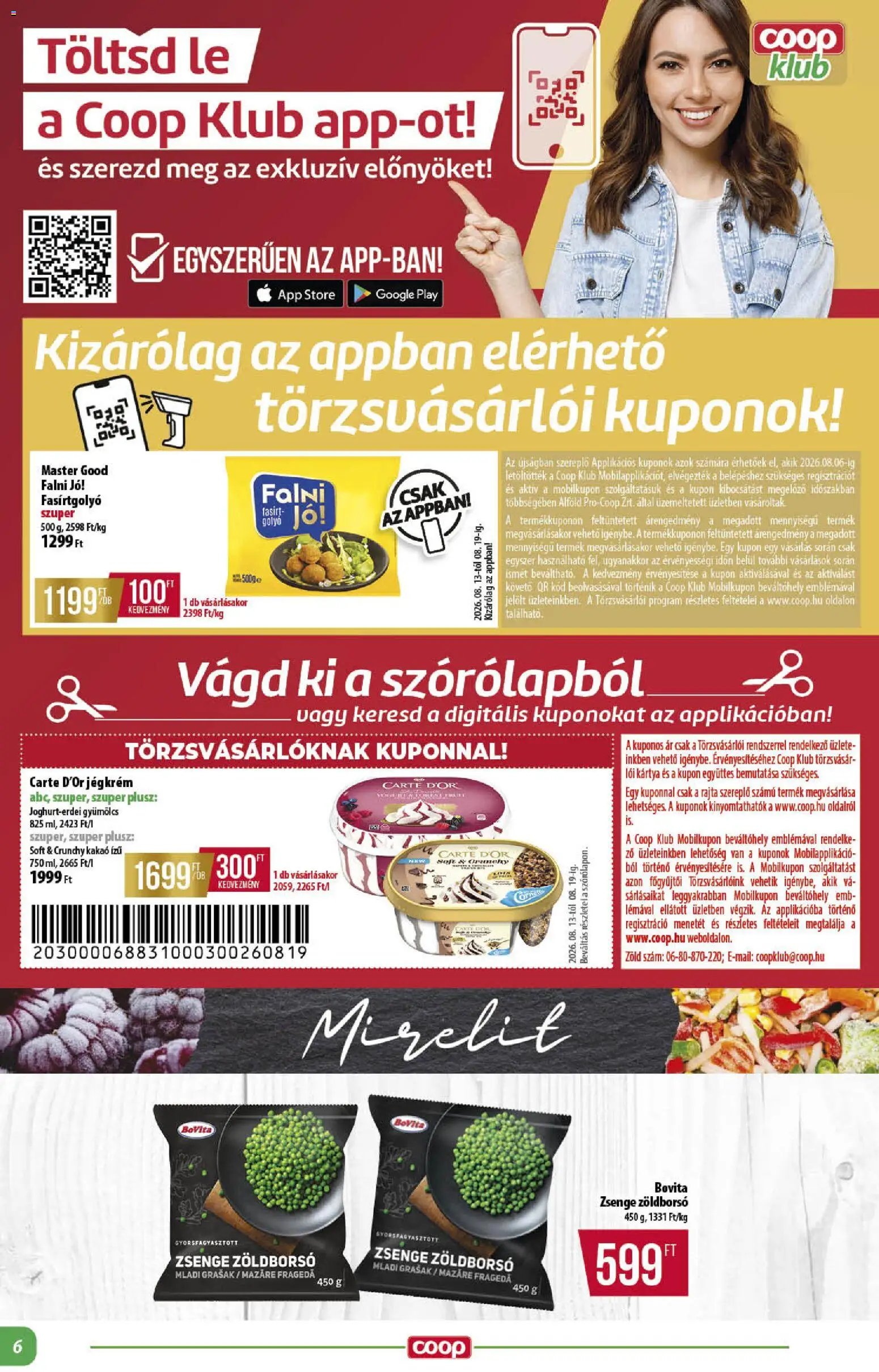 COOP újság 2026.08.13. COOP - Abc & szuper / Alföld Pro-Coop Zrt.