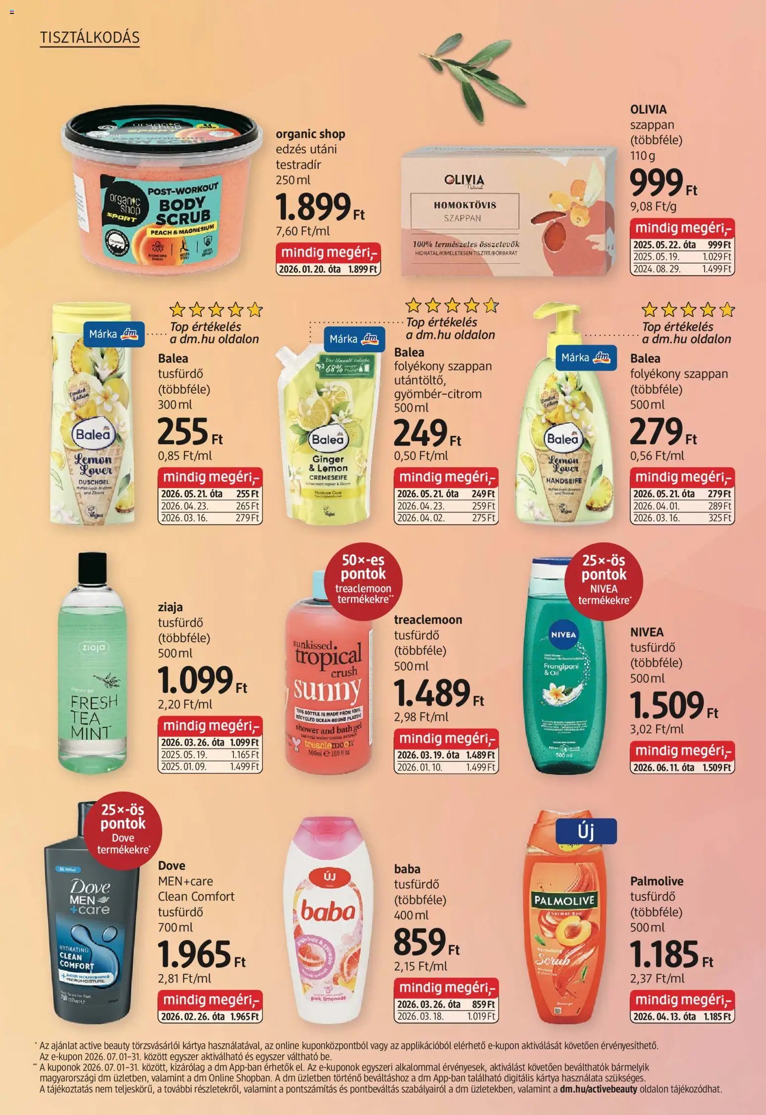DM Drogerie Markt újság 2026.07.02. DM Drogerie Markt akciós újság