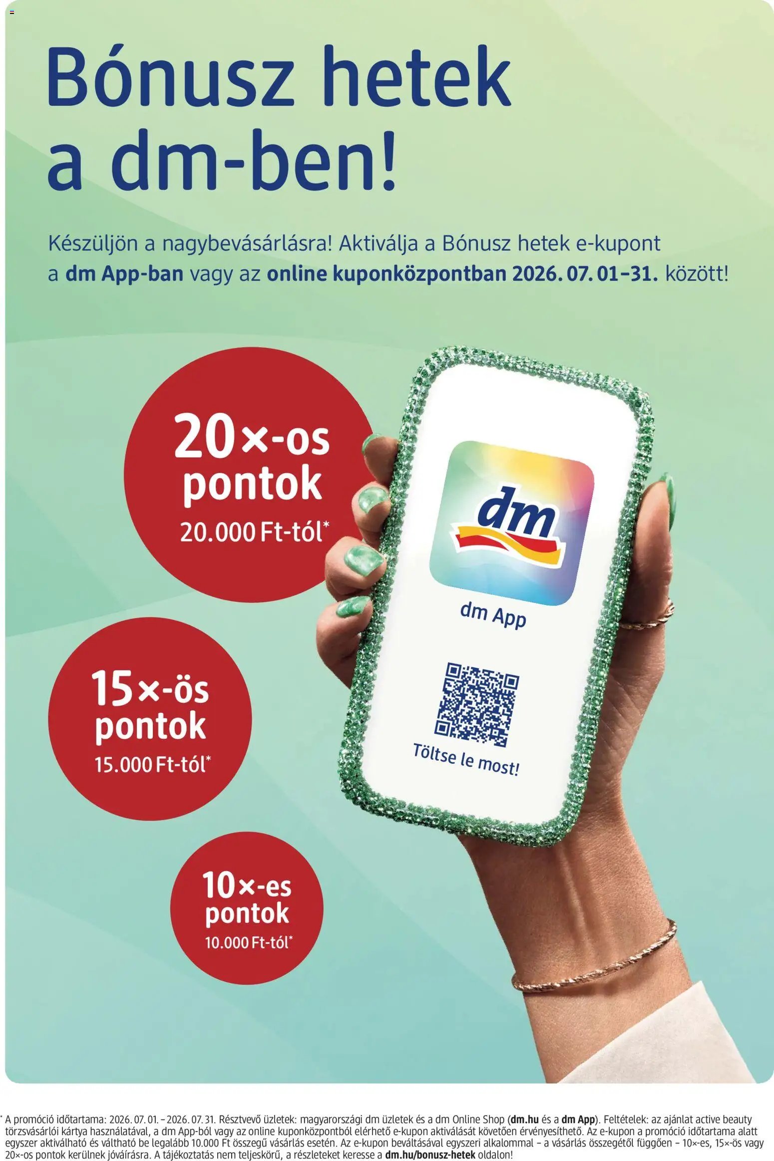 DM Drogerie Markt újság 2026.07.02. DM Drogerie Markt akciós újság