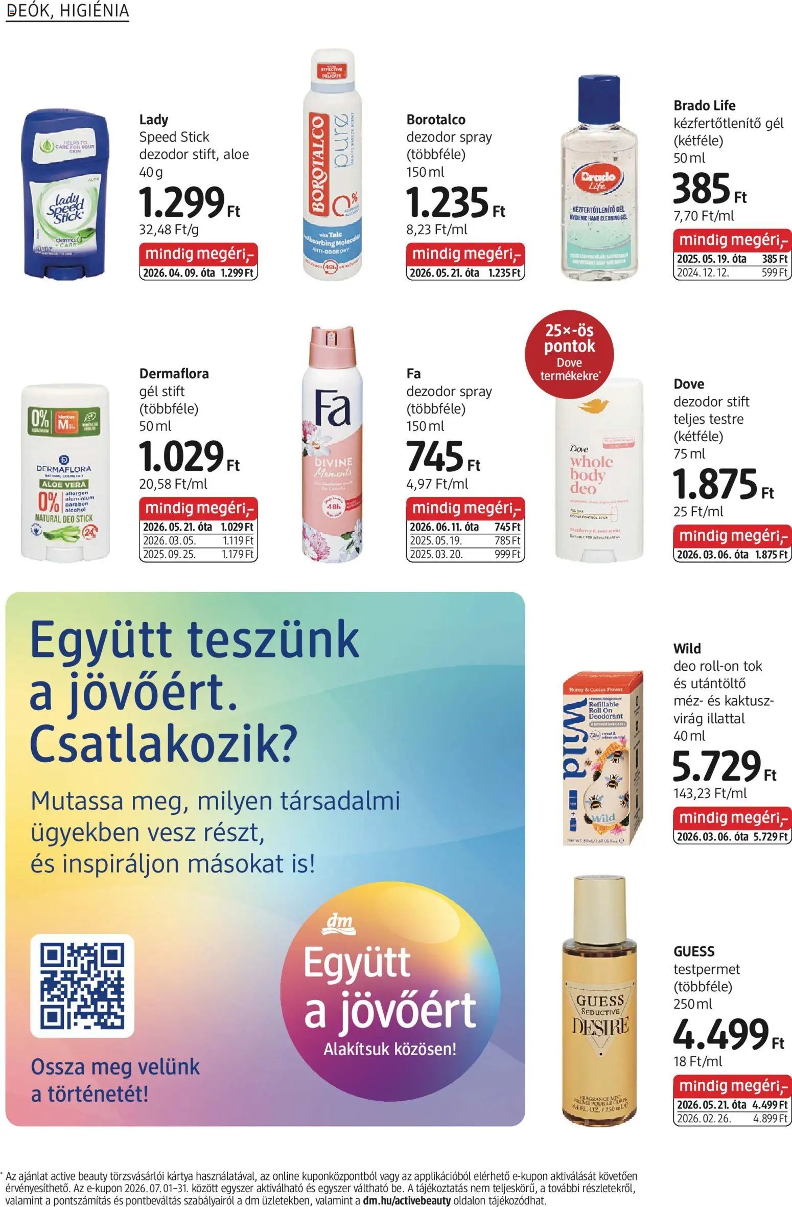 DM Drogerie Markt újság 2026.07.02. DM Drogerie Markt akciós újság