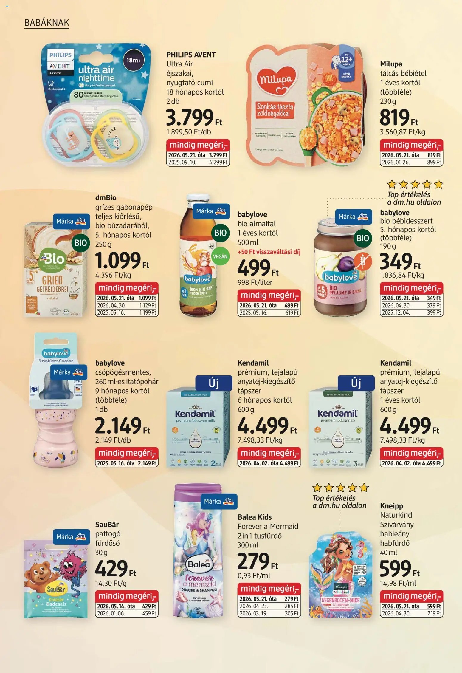 DM Drogerie Markt újság 2026.07.02. DM Drogerie Markt akciós újság