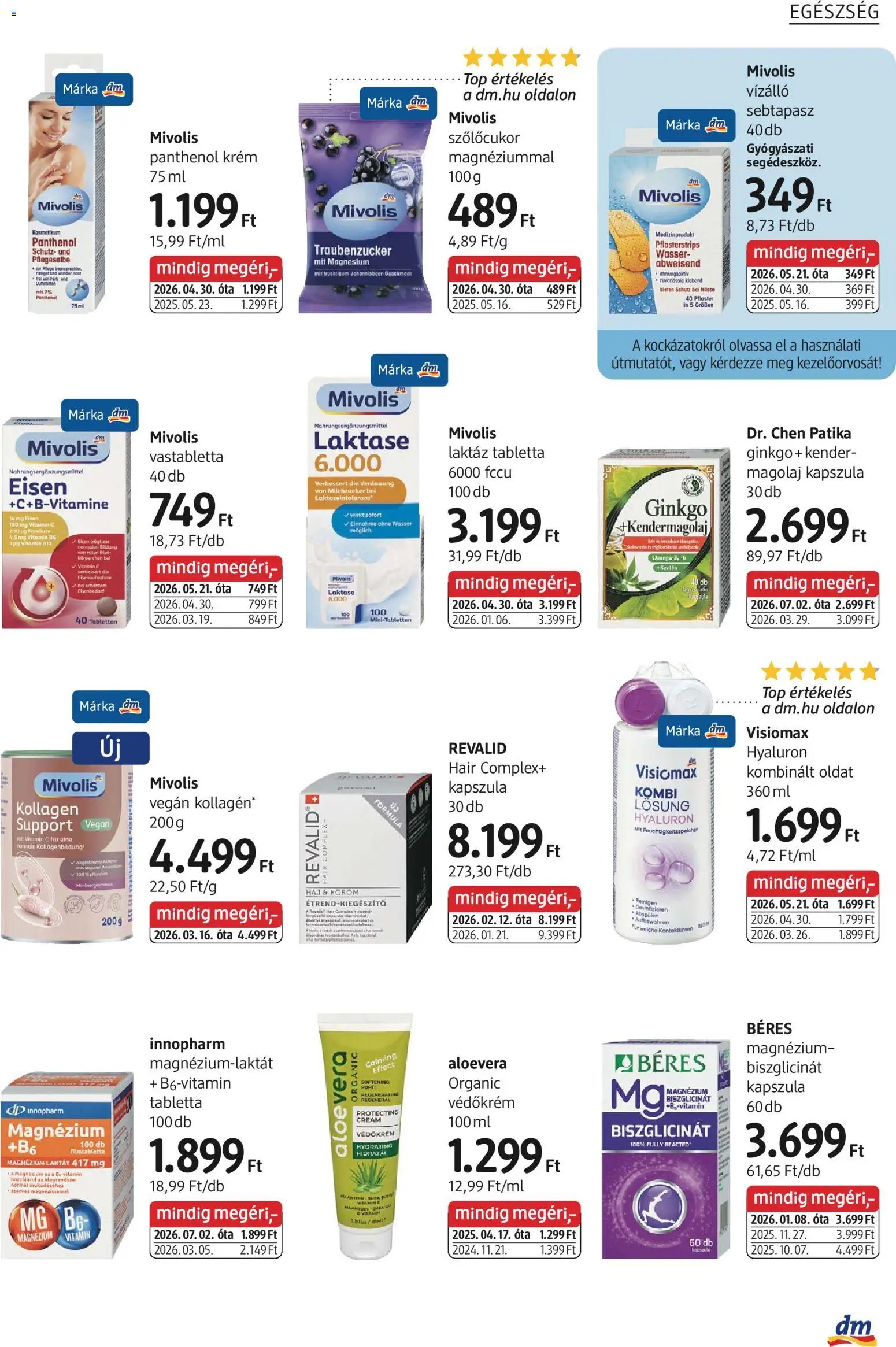 DM Drogerie Markt újság 2026.07.02. DM Drogerie Markt akciós újság