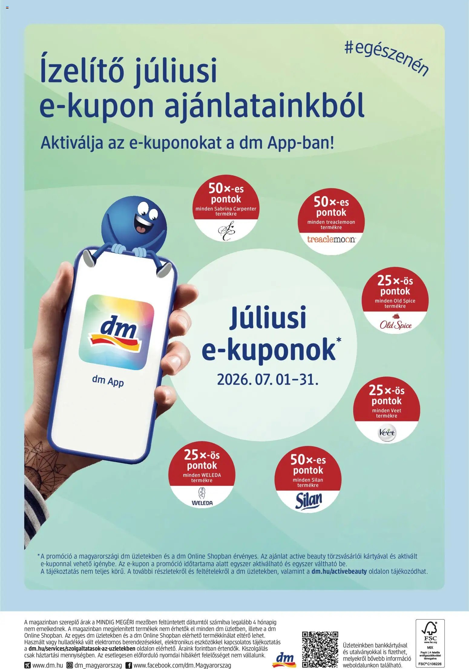 DM Drogerie Markt újság 2026.07.02. DM Drogerie Markt akciós újság