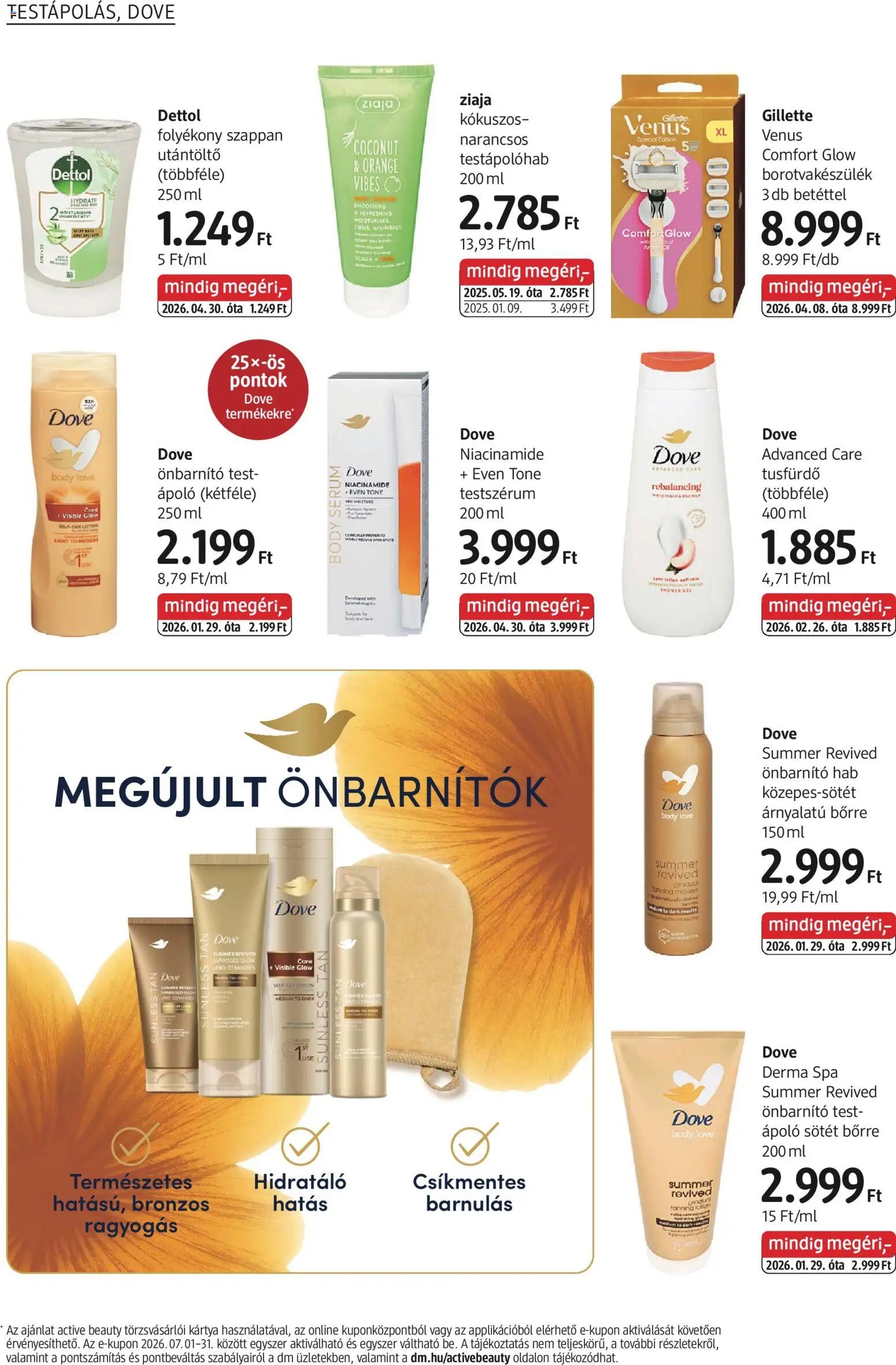 DM Drogerie Markt újság 2026.07.02. DM Drogerie Markt akciós újság