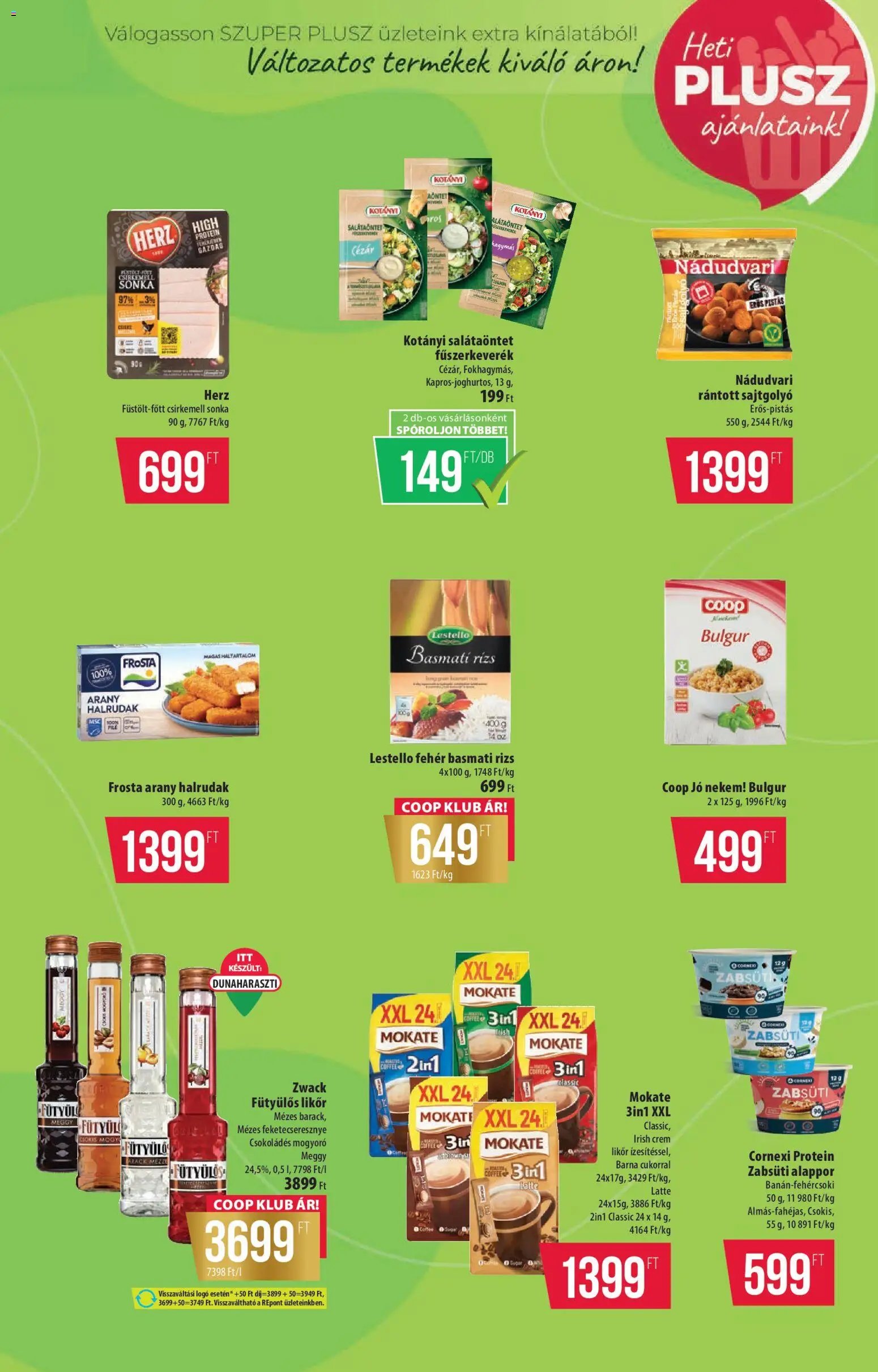 COOP újság 2026.04.09. COOP - Szuper Plusz / Tisza (2026-04-09 - 2026-04-15)