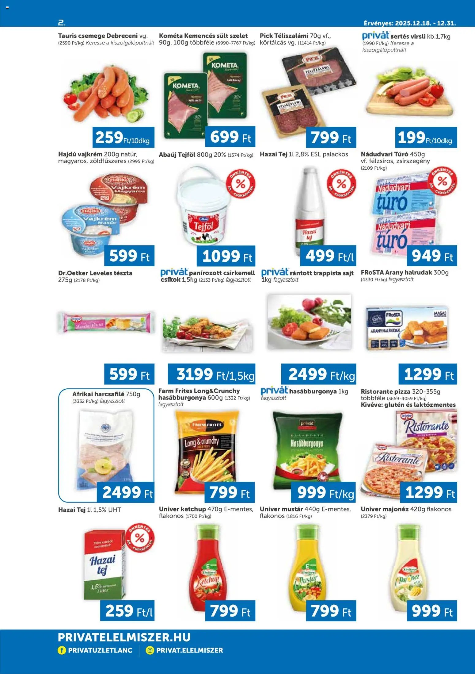 PRIVÁT újság 2025.12.18. Déli vármegyék (2025-12-18 - 2025-12-31)