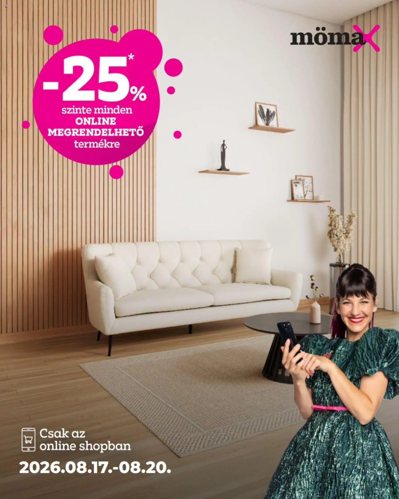 Mömax újság 2026.08.17. Mömax Aktuális szórólap
