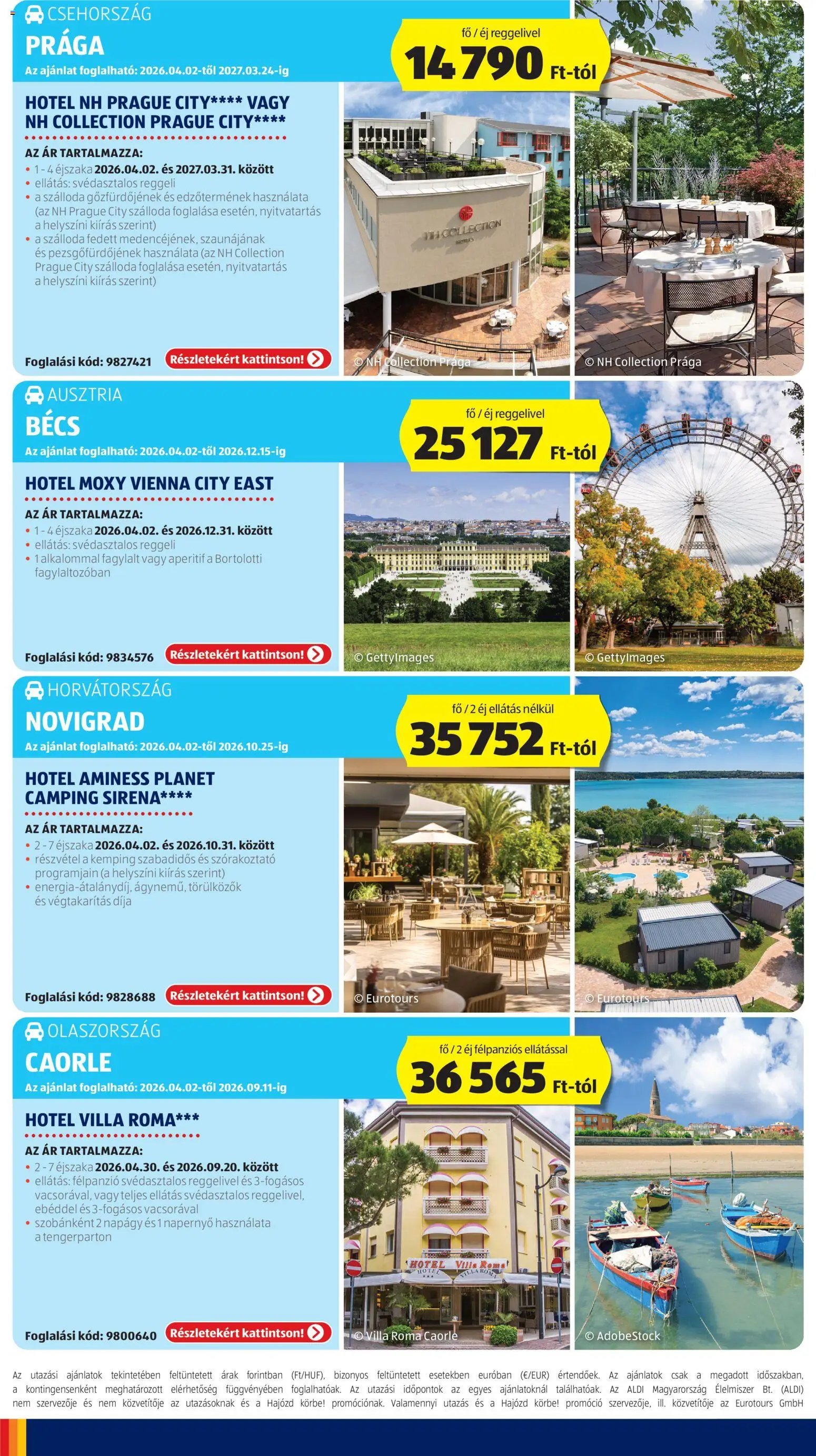 Aldi újság 2026.04.02. Aldi Utazás katalógus (2026-04-02 - 2026-04-08)