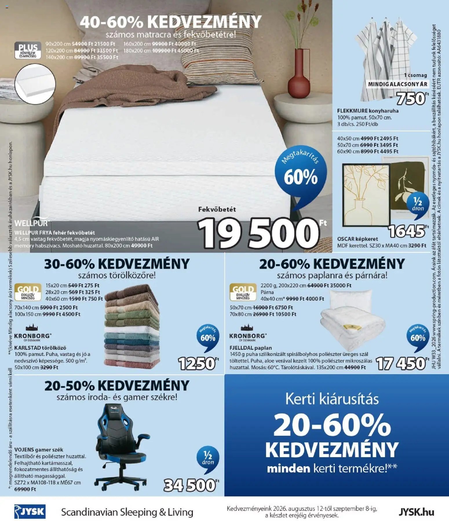 JYSK újság 2026.08.12. JYSK akciós újság