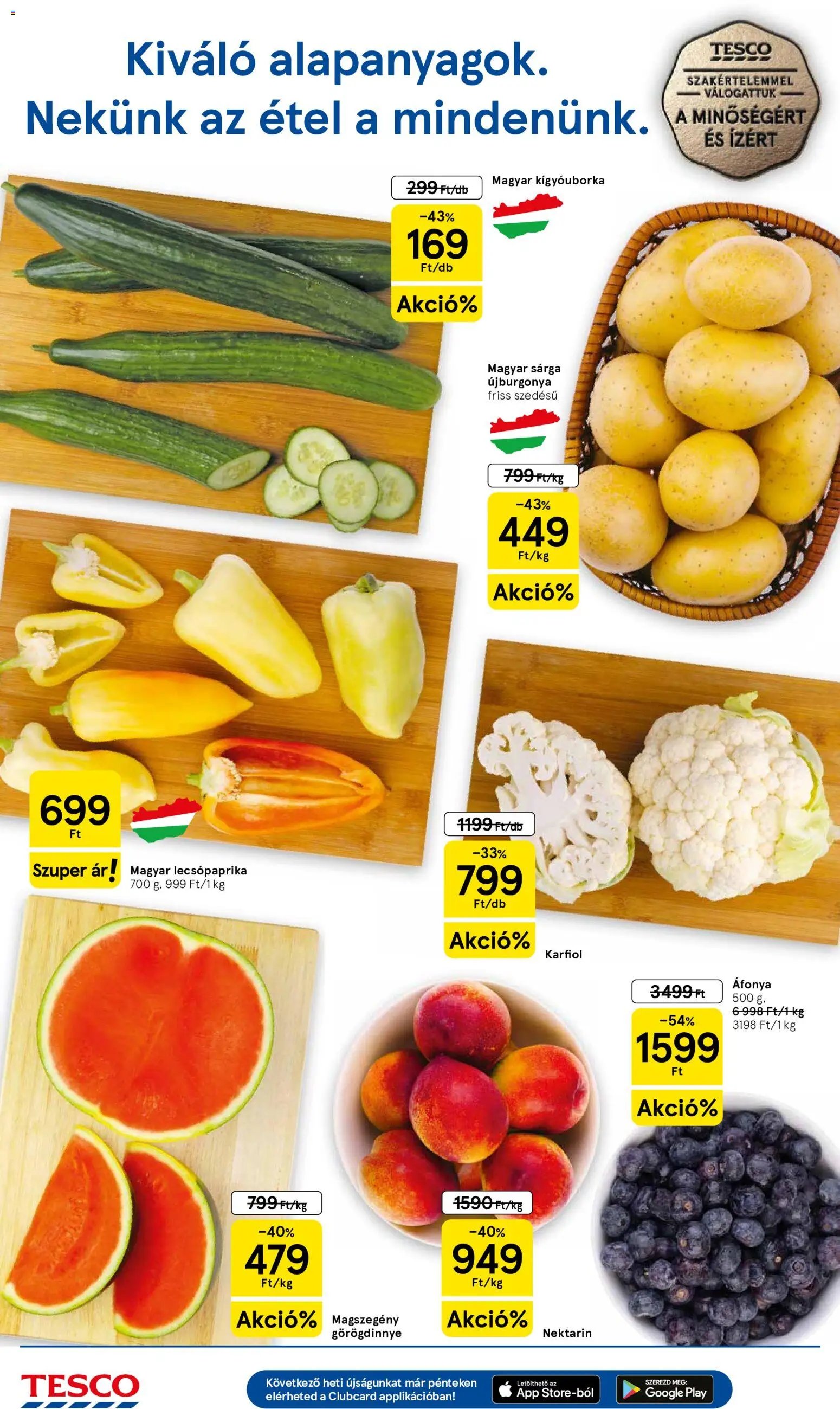 Tesco újság 2026.06.11. Tesco aktuális akciós újság