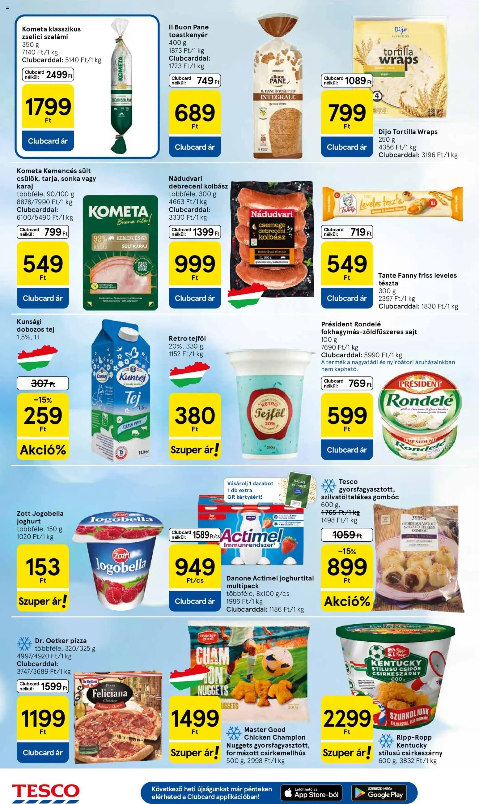 Tesco újság 2026.06.11. Tesco aktuális akciós újság