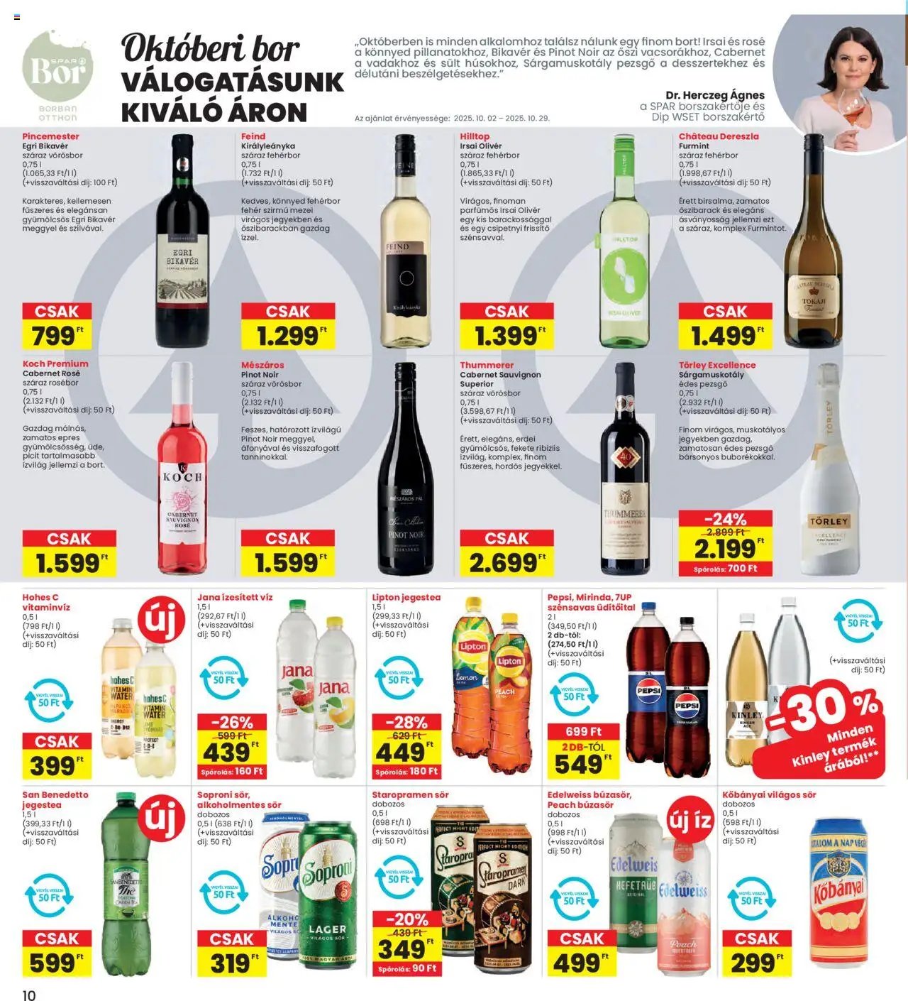 Interspar újság 2025.10.02. Akciós újság Interspar (2025-10-02 - 2025-10-08)