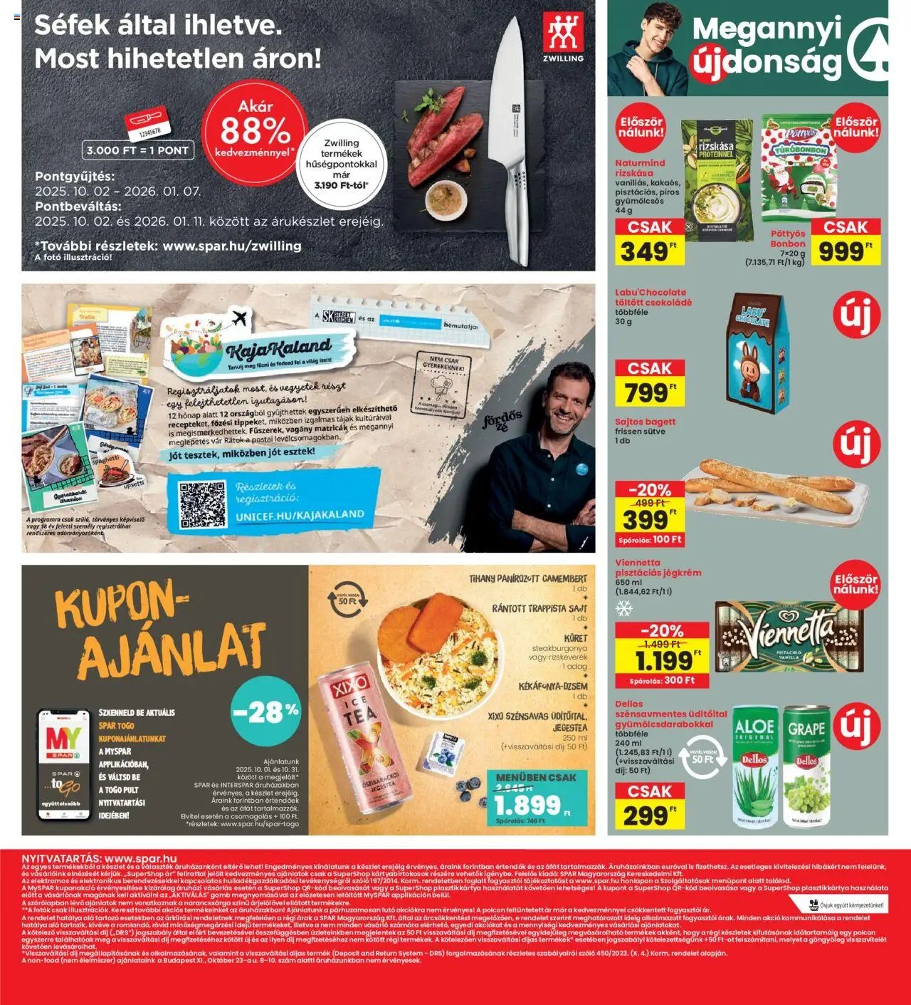 Interspar újság 2025.10.02. Akciós újság Interspar (2025-10-02 - 2025-10-08)