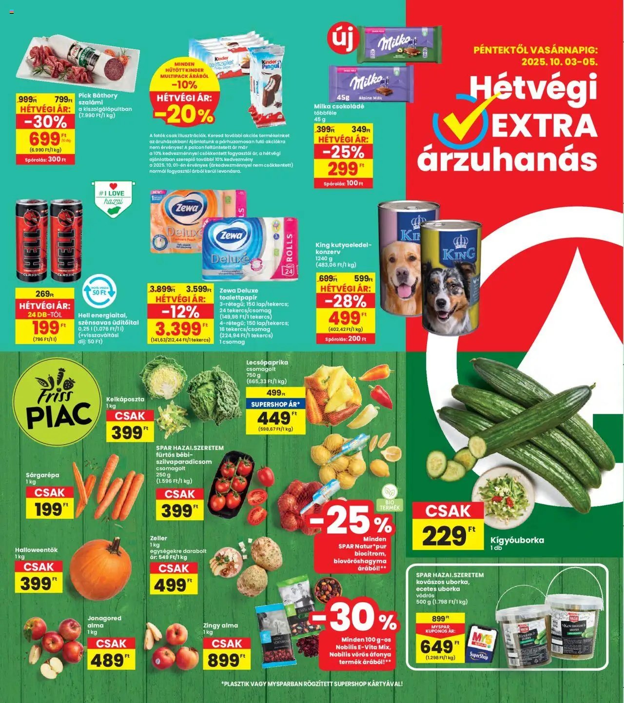 Interspar újság 2025.10.02. Akciós újság Interspar (2025-10-02 - 2025-10-08)