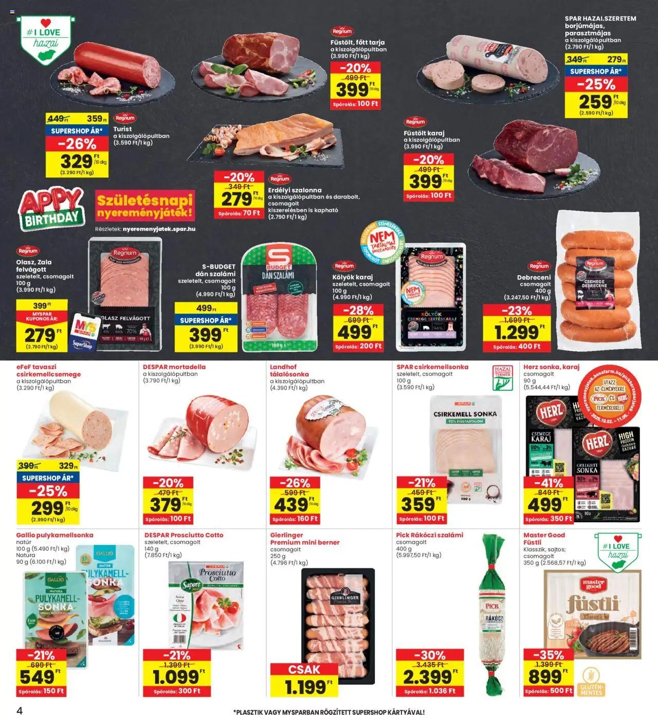 Interspar újság 2025.10.02. Akciós újság Interspar (2025-10-02 - 2025-10-08)