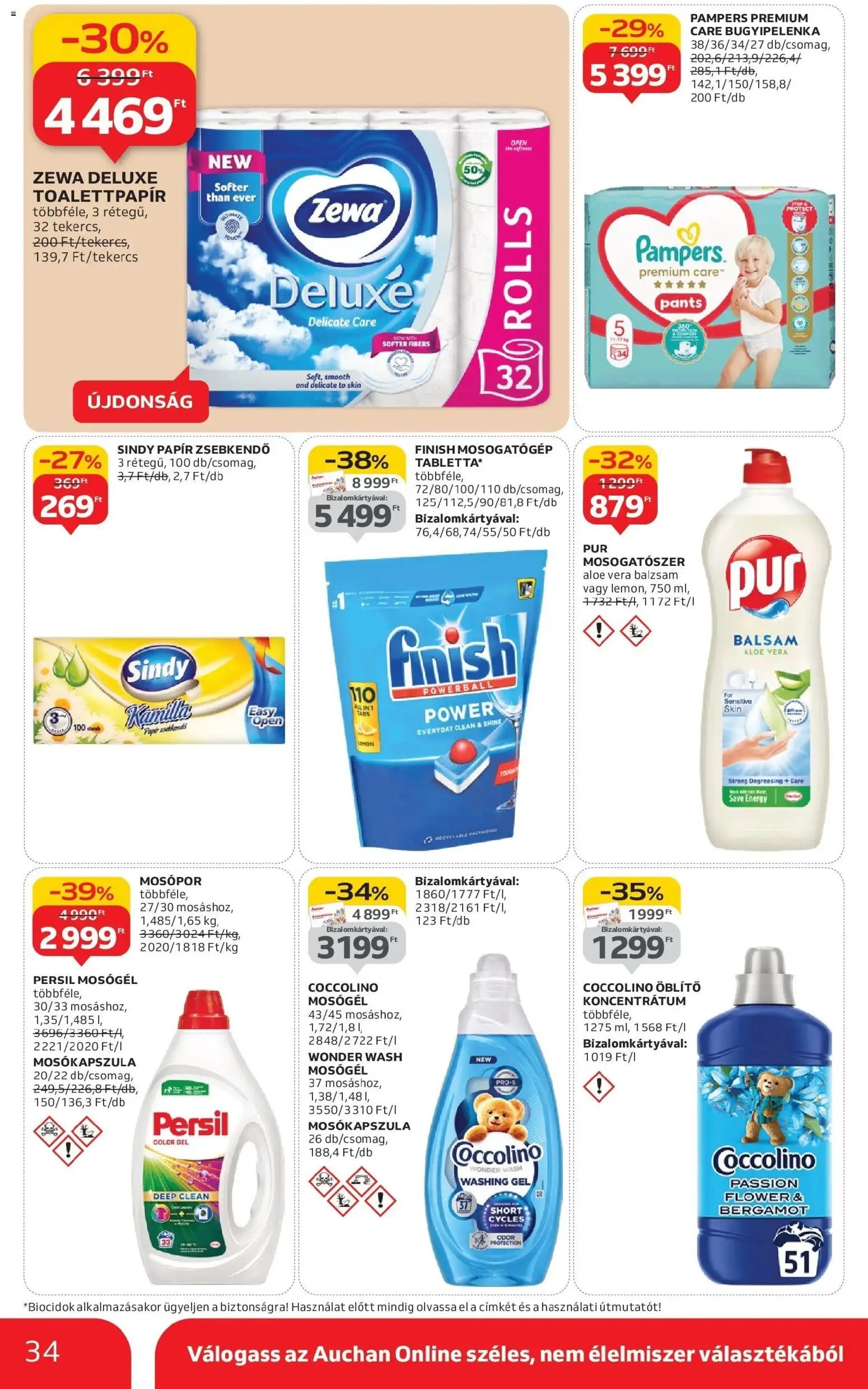 Auchan újság 2025.10.24. Szolnok Akciós újság Auchan (2025-10-24 - 2025-10-29)