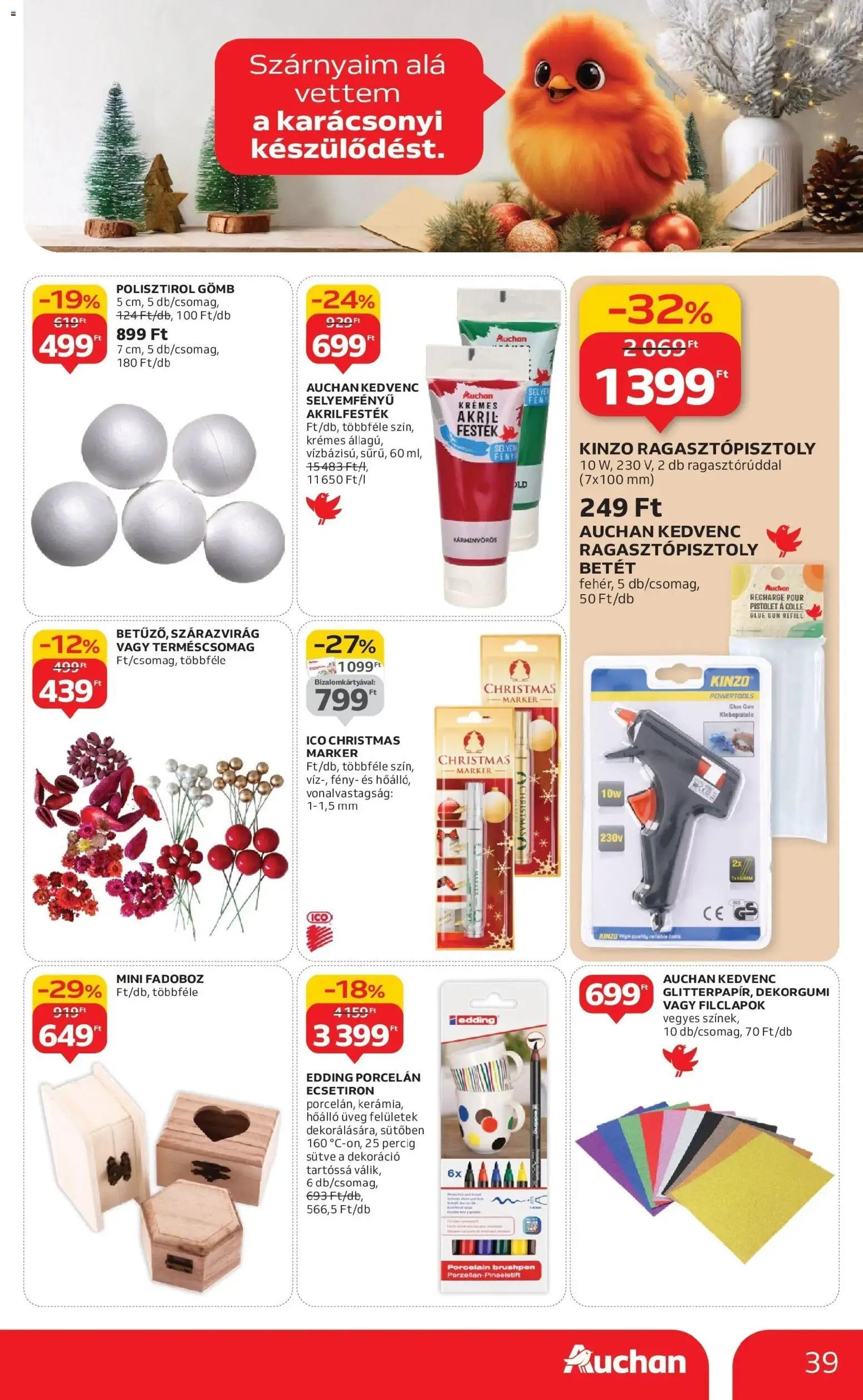 Auchan újság 2025.10.24. Szolnok Akciós újság Auchan (2025-10-24 - 2025-10-29)