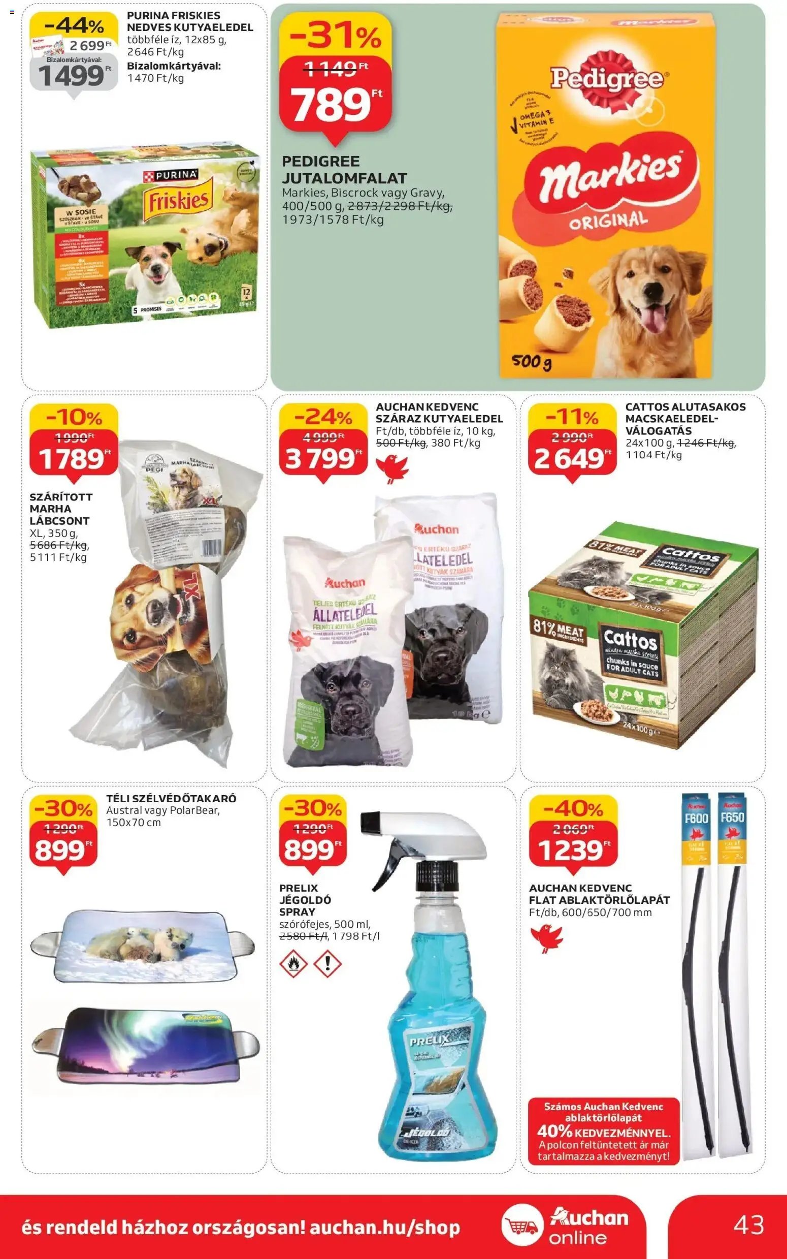 Auchan újság 2025.10.24. Szolnok Akciós újság Auchan (2025-10-24 - 2025-10-29)