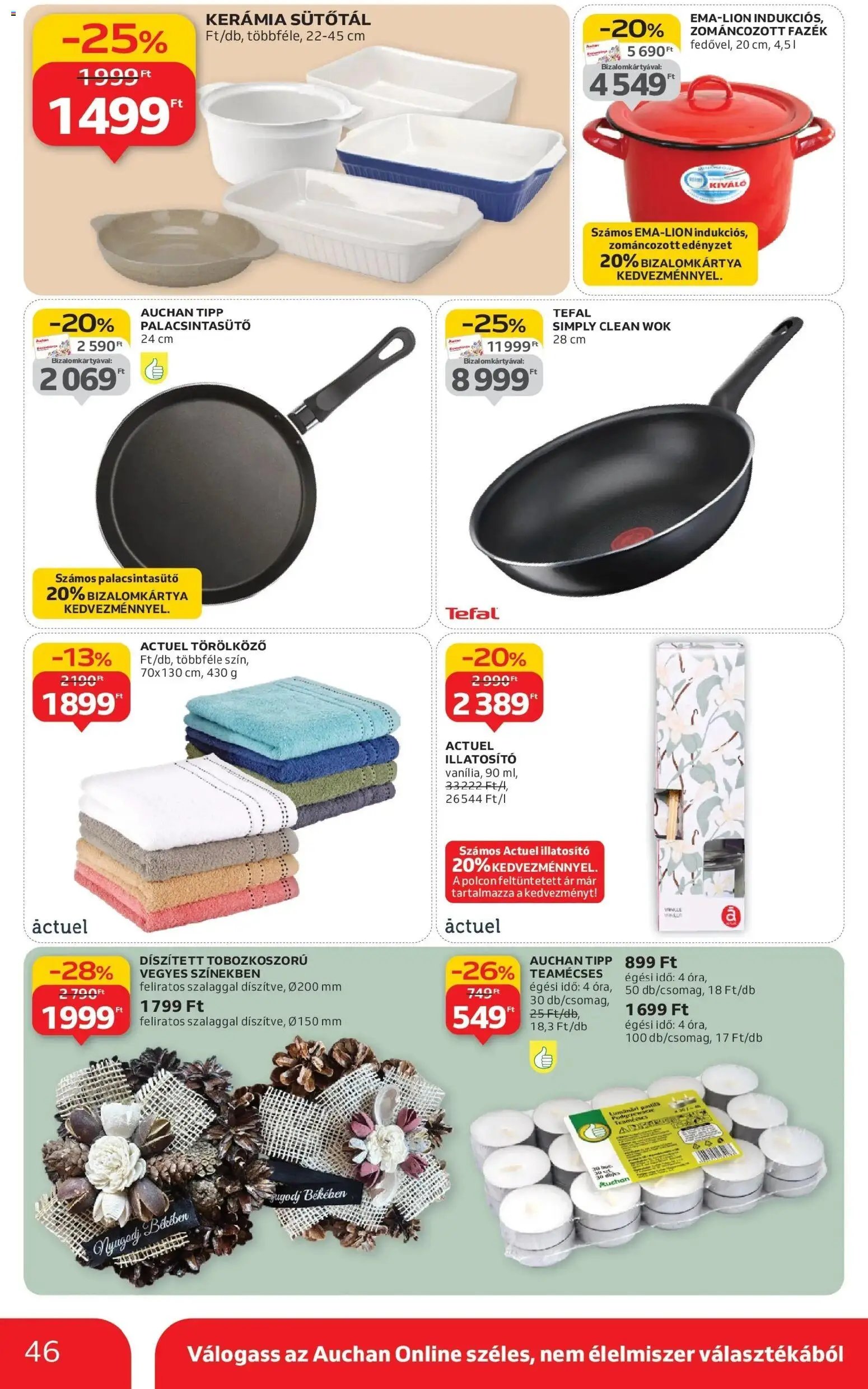 Auchan újság 2025.10.24. Szolnok Akciós újság Auchan (2025-10-24 - 2025-10-29)