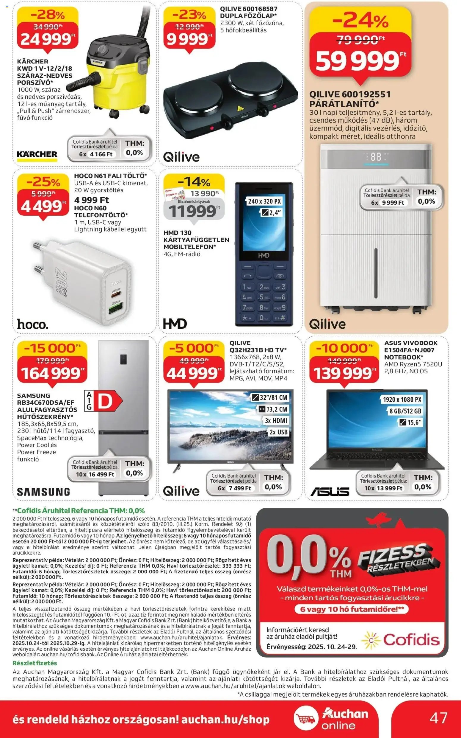 Auchan újság 2025.10.24. Szolnok Akciós újság Auchan (2025-10-24 - 2025-10-29)