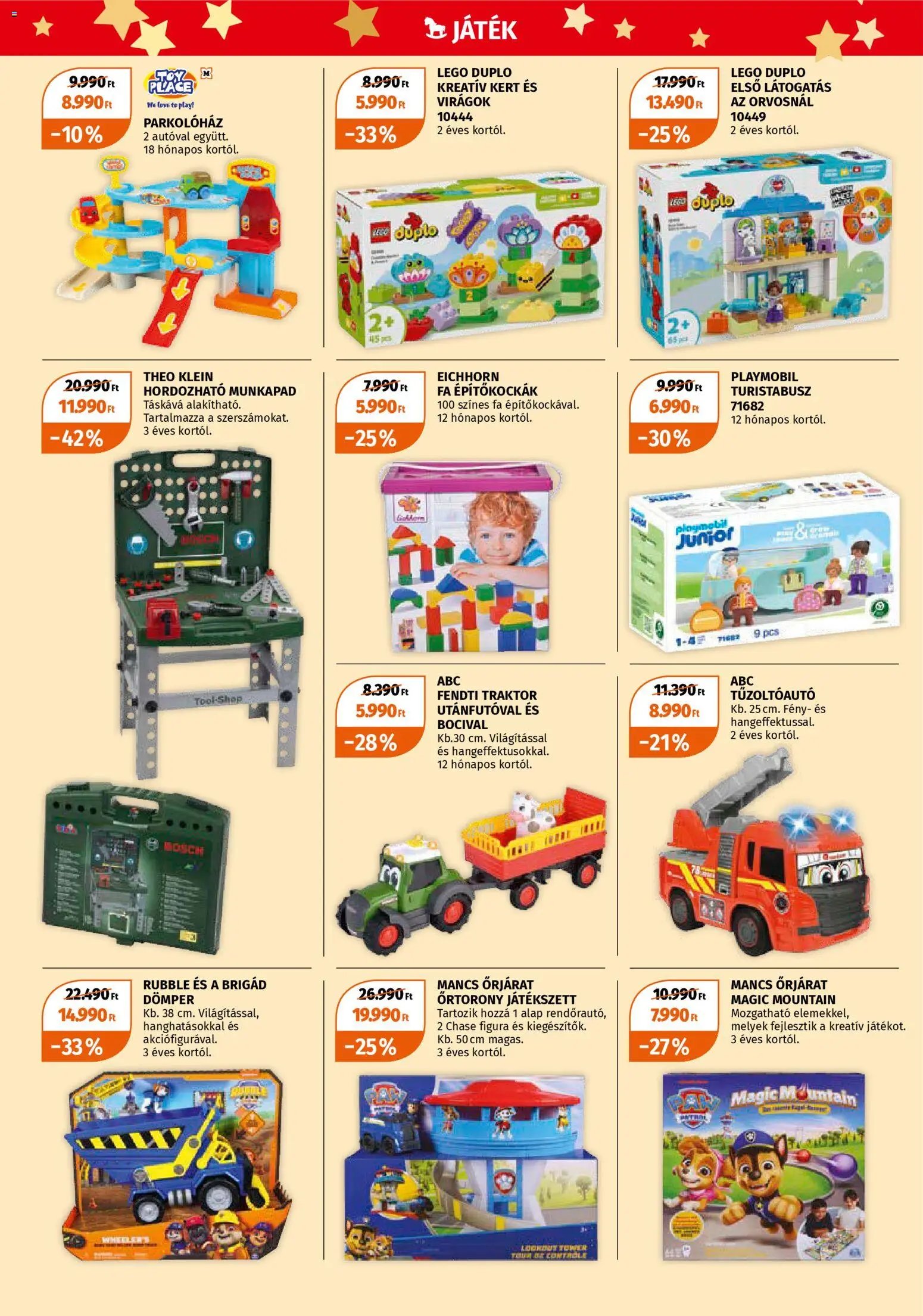 Müller újság 2025.12.15. Játékprospektus (2025-12-15 - 2025-12-24)