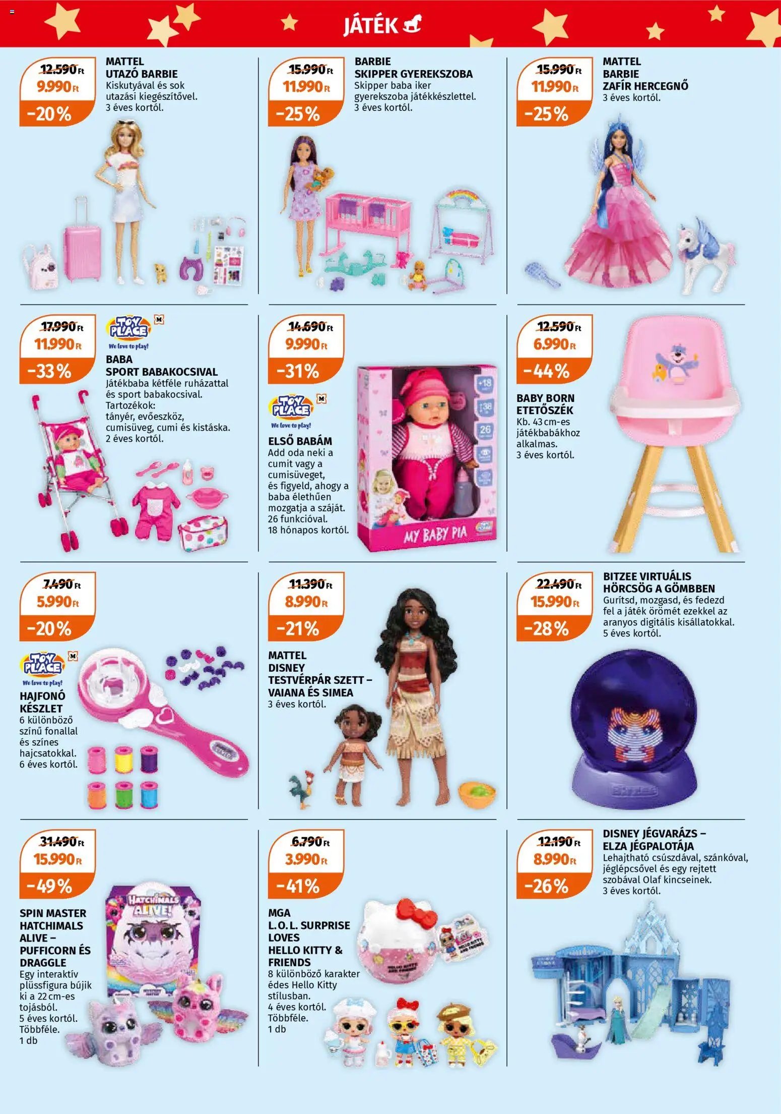 Müller újság 2025.12.15. Játékprospektus (2025-12-15 - 2025-12-24)