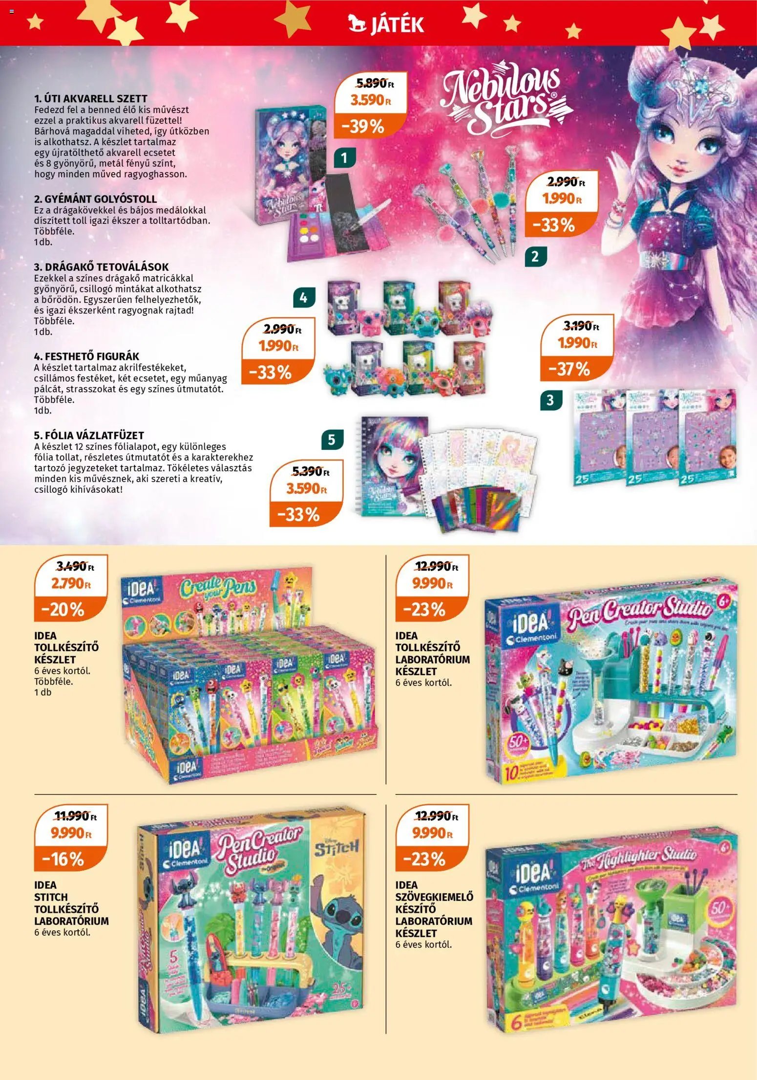 Müller újság 2025.12.15. Játékprospektus (2025-12-15 - 2025-12-24)