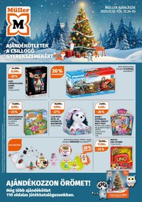 Müller újság 2025.12.15. Játékprospektus (2025-12-15 - 2025-12-24)