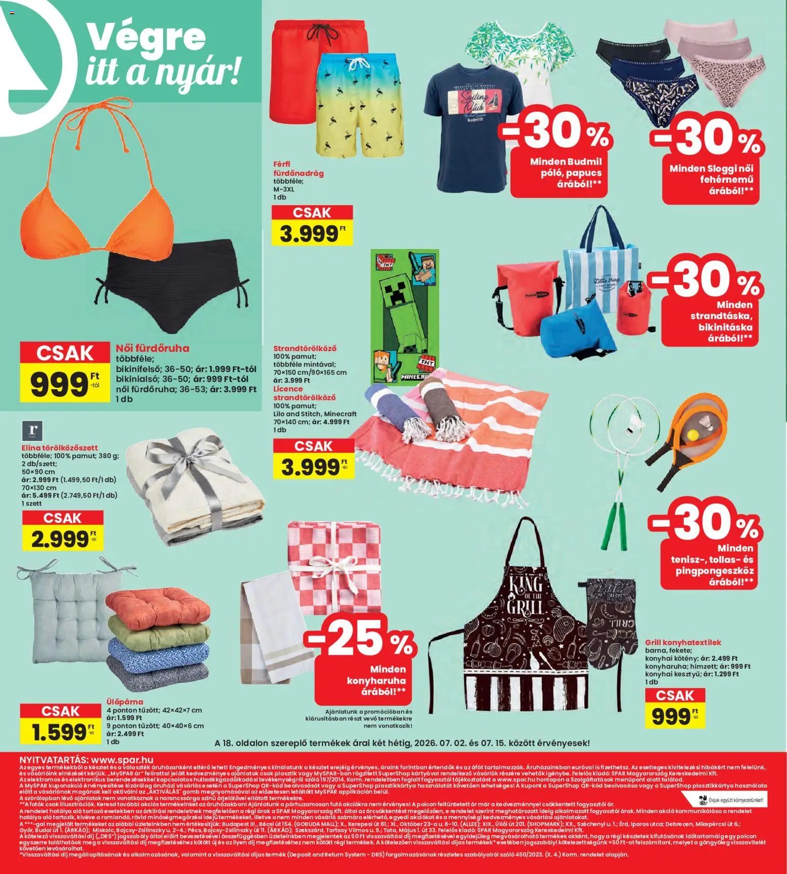 Interspar újság 2026.07.02. Interspar akciós újság
