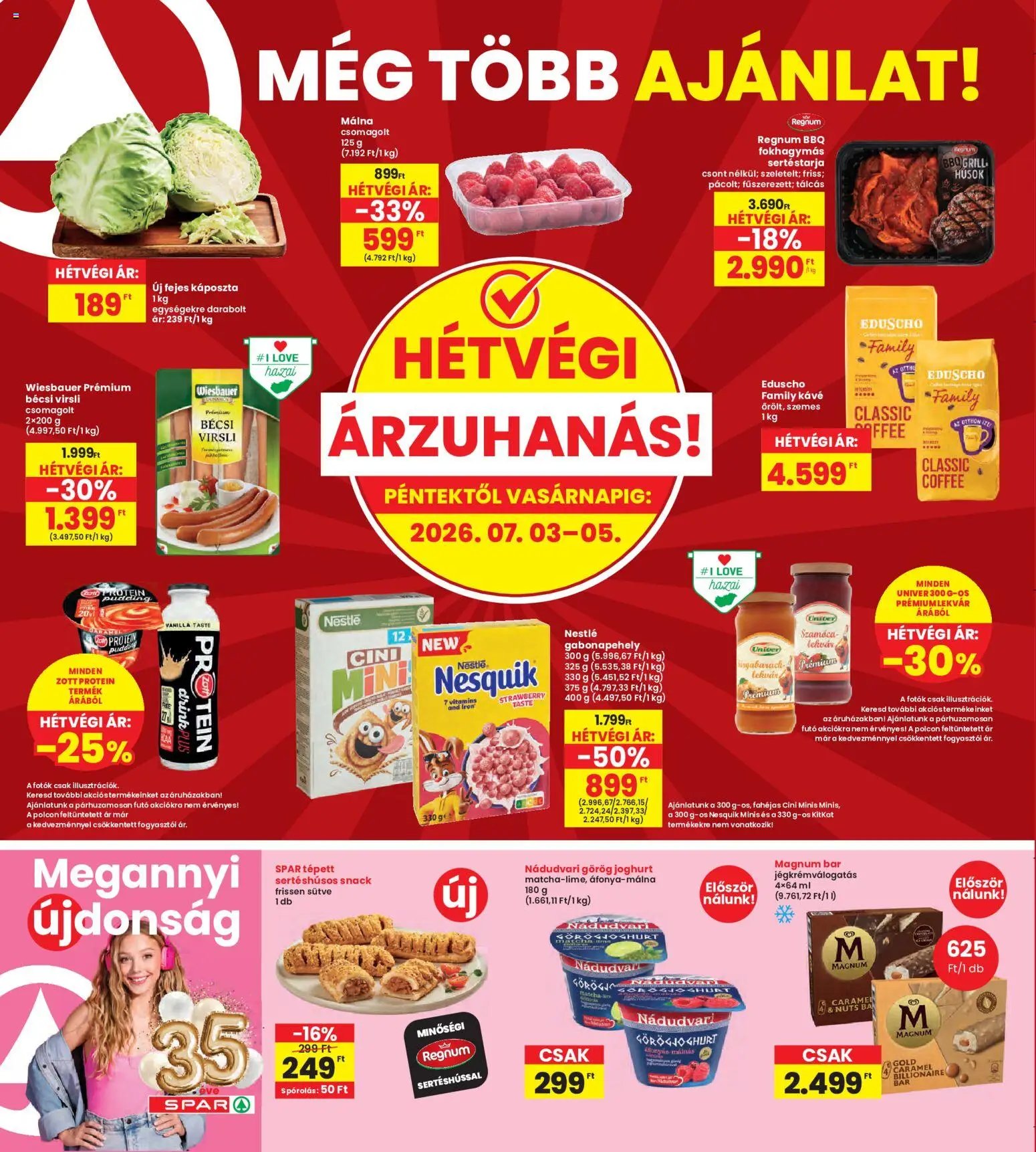 Interspar újság 2026.07.02. Interspar akciós újság