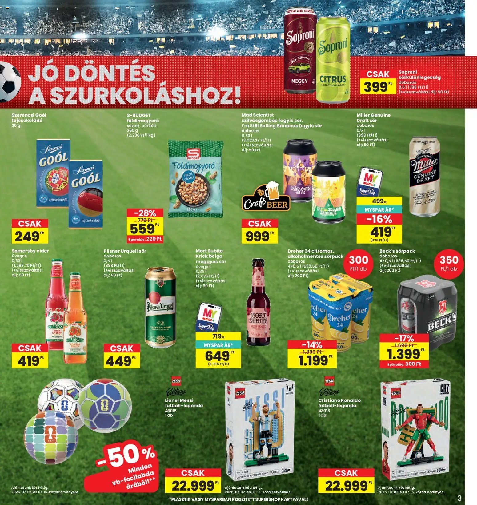 Interspar újság 2026.07.02. Interspar akciós újság