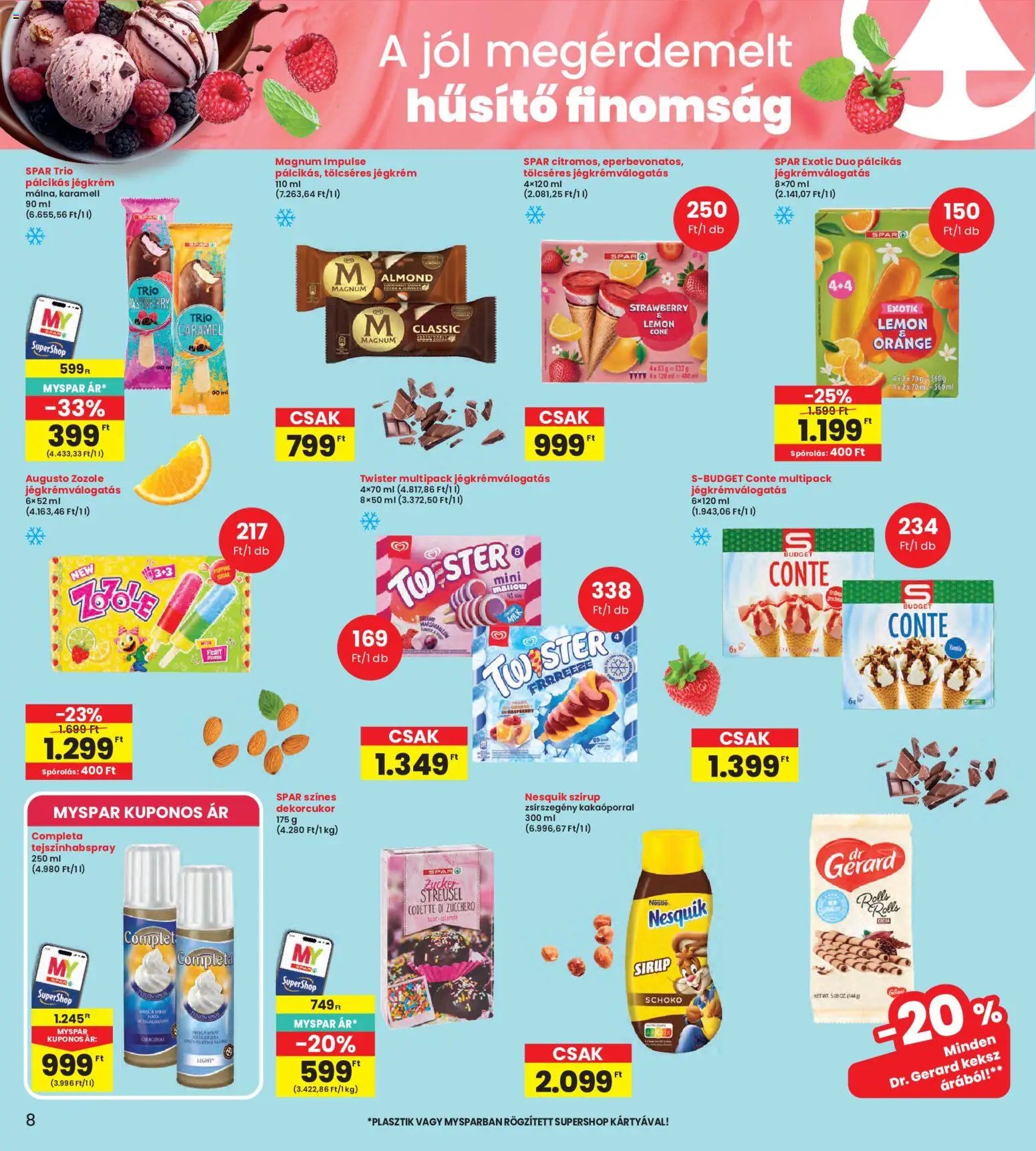 Interspar újság 2026.07.02. Interspar akciós újság