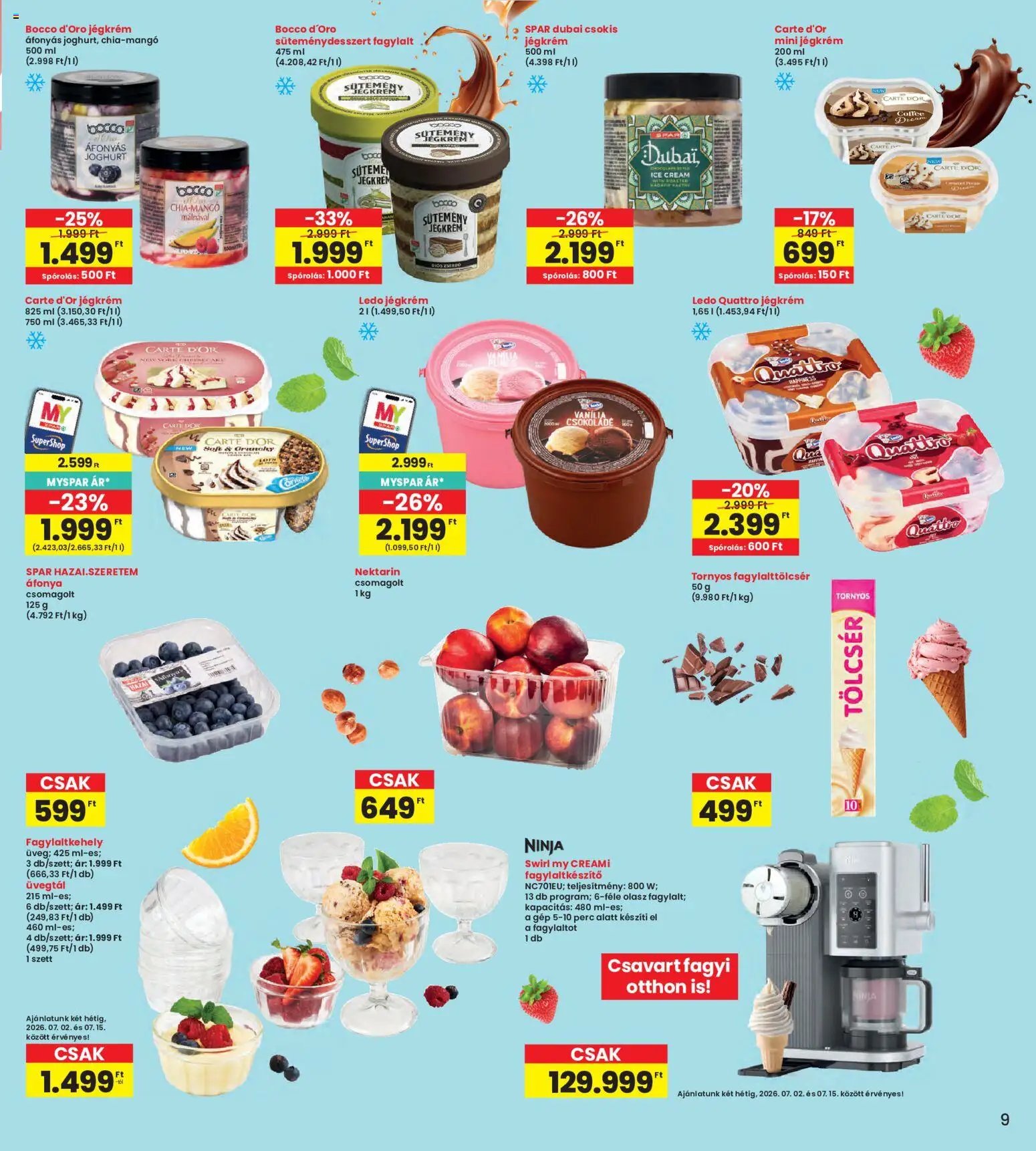 Interspar újság 2026.07.02. Interspar akciós újság