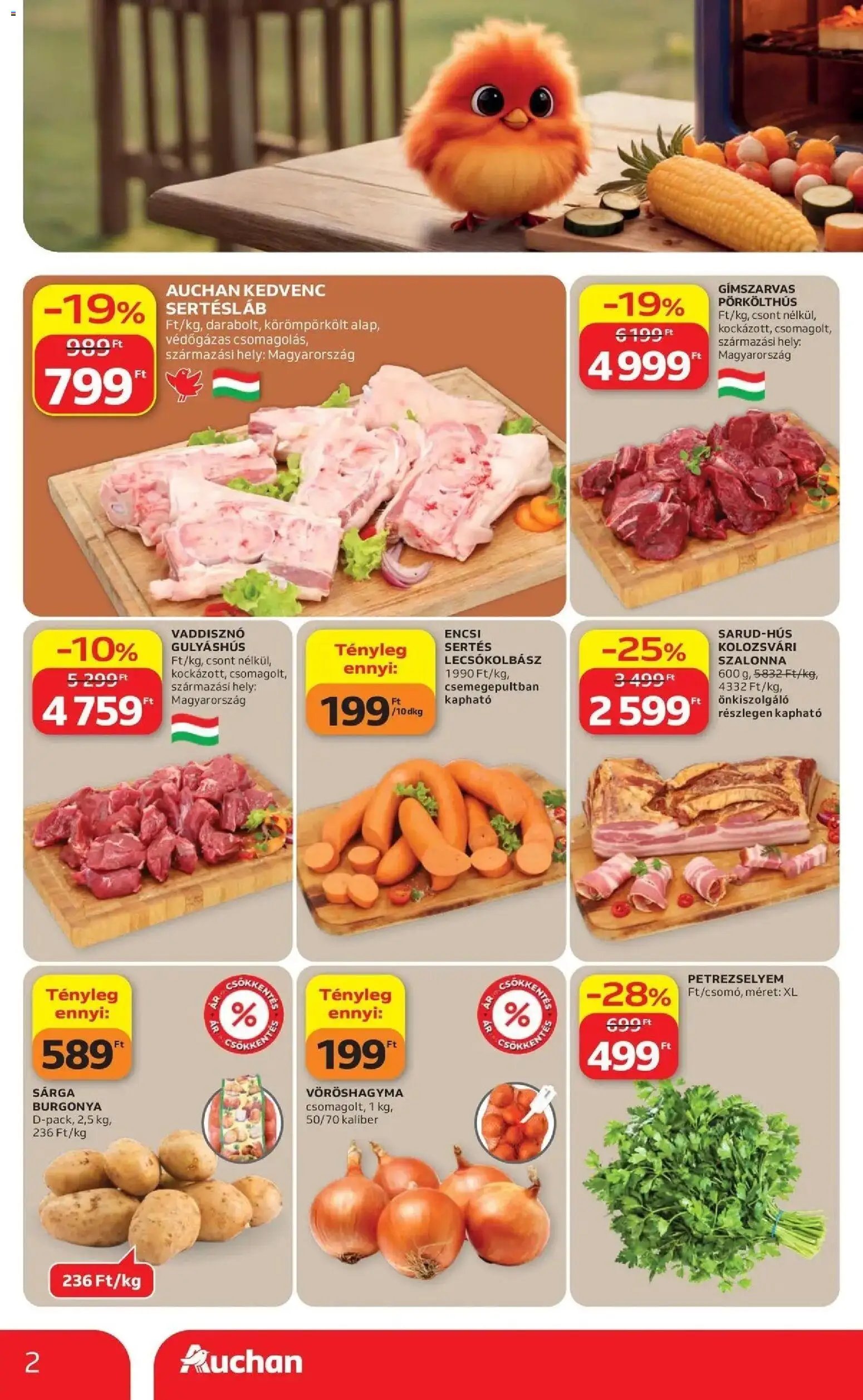 Auchan újság 2026.04.16. Auchan akciós újság Budapest (2026-04-16 - 2026-04-22)