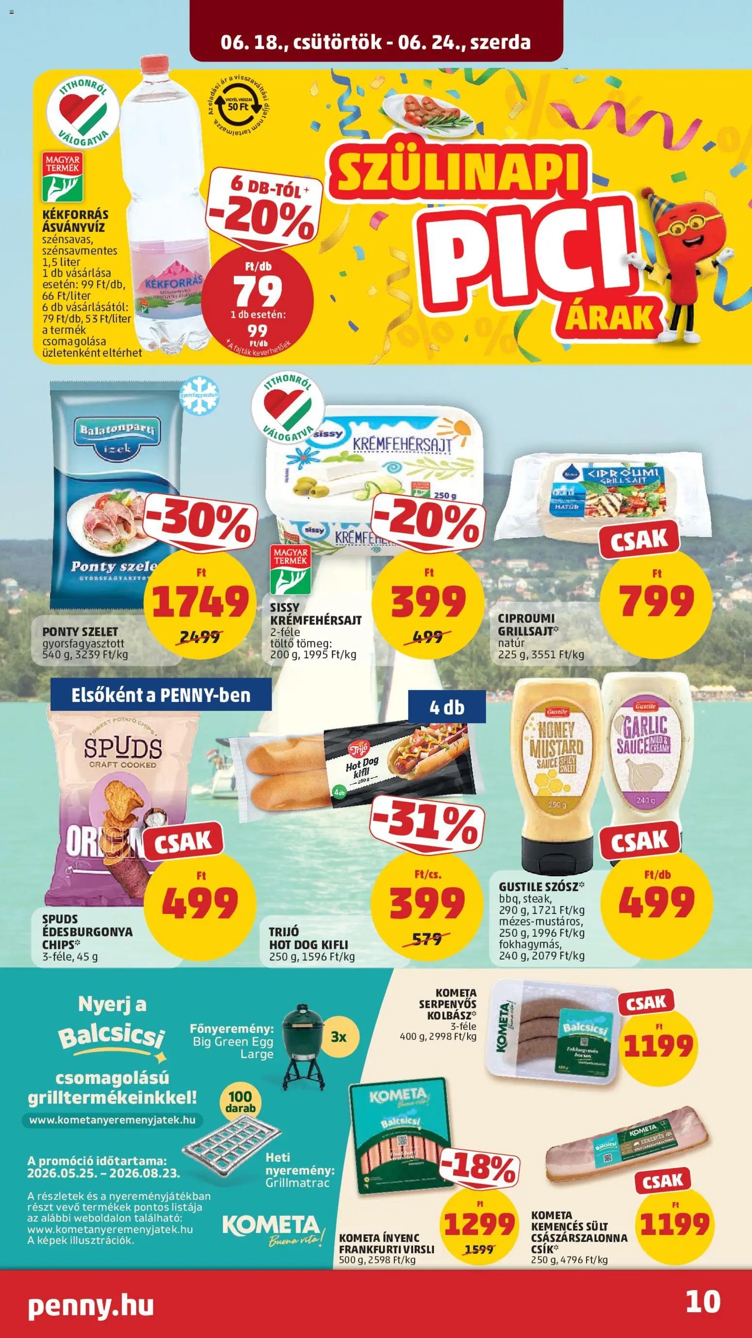 PENNY újság 2026.06.18. PENNY akciós újság