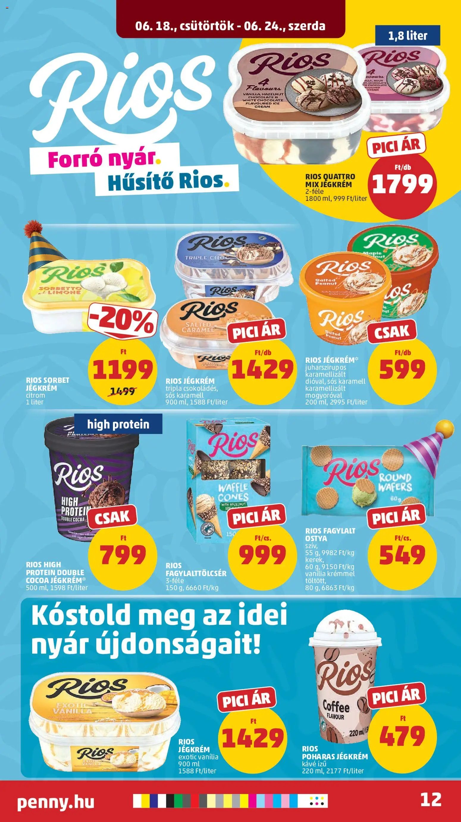 PENNY újság 2026.06.18. PENNY akciós újság