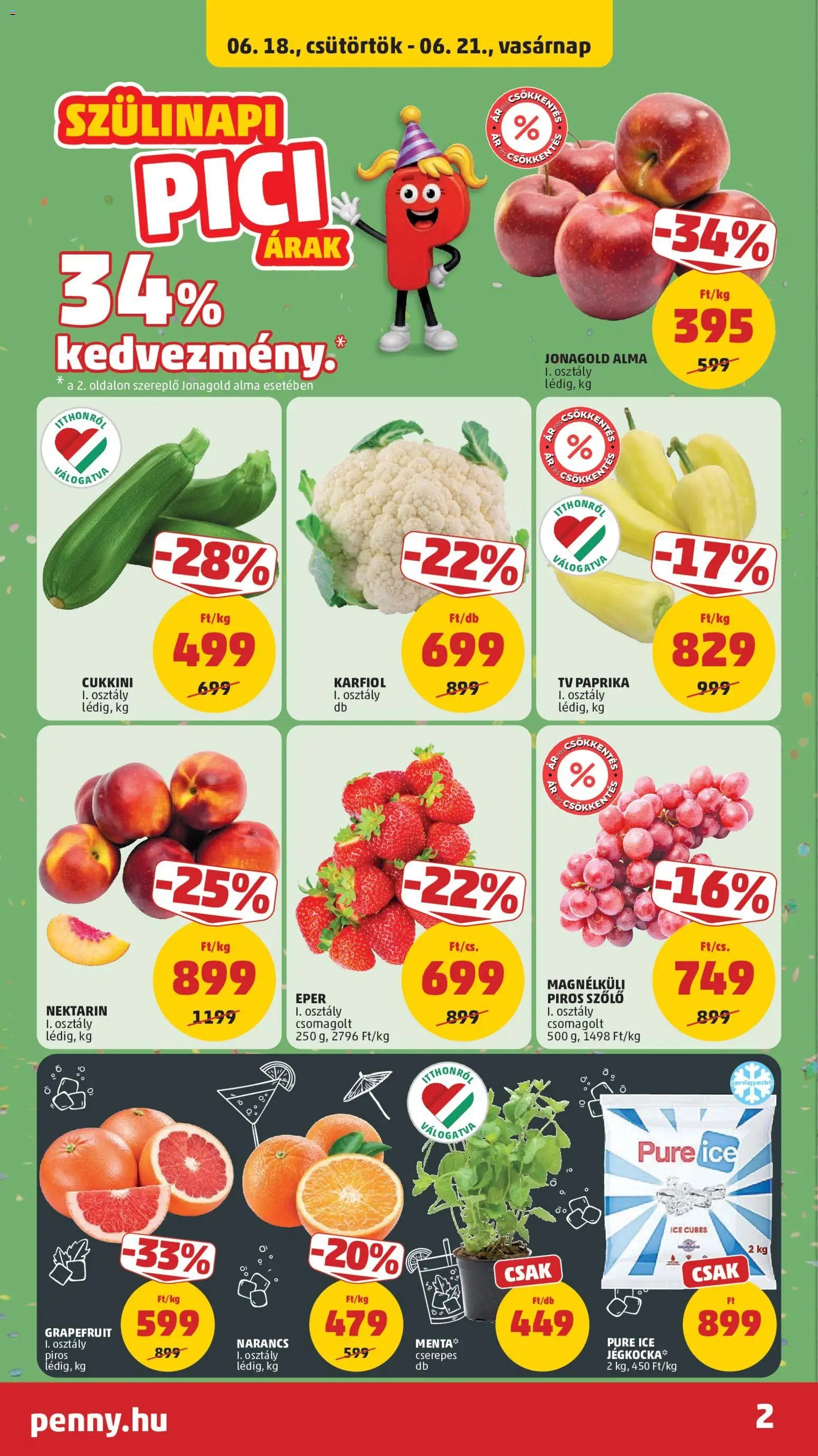 PENNY újság 2026.06.18. PENNY akciós újság