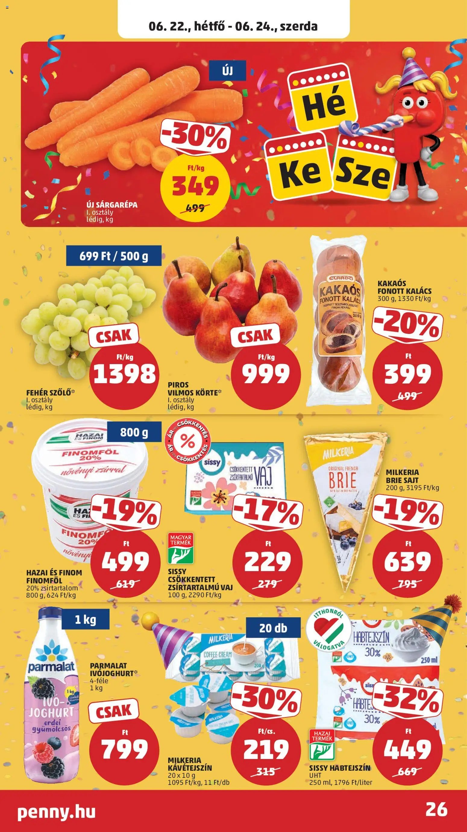 PENNY újság 2026.06.18. PENNY akciós újság