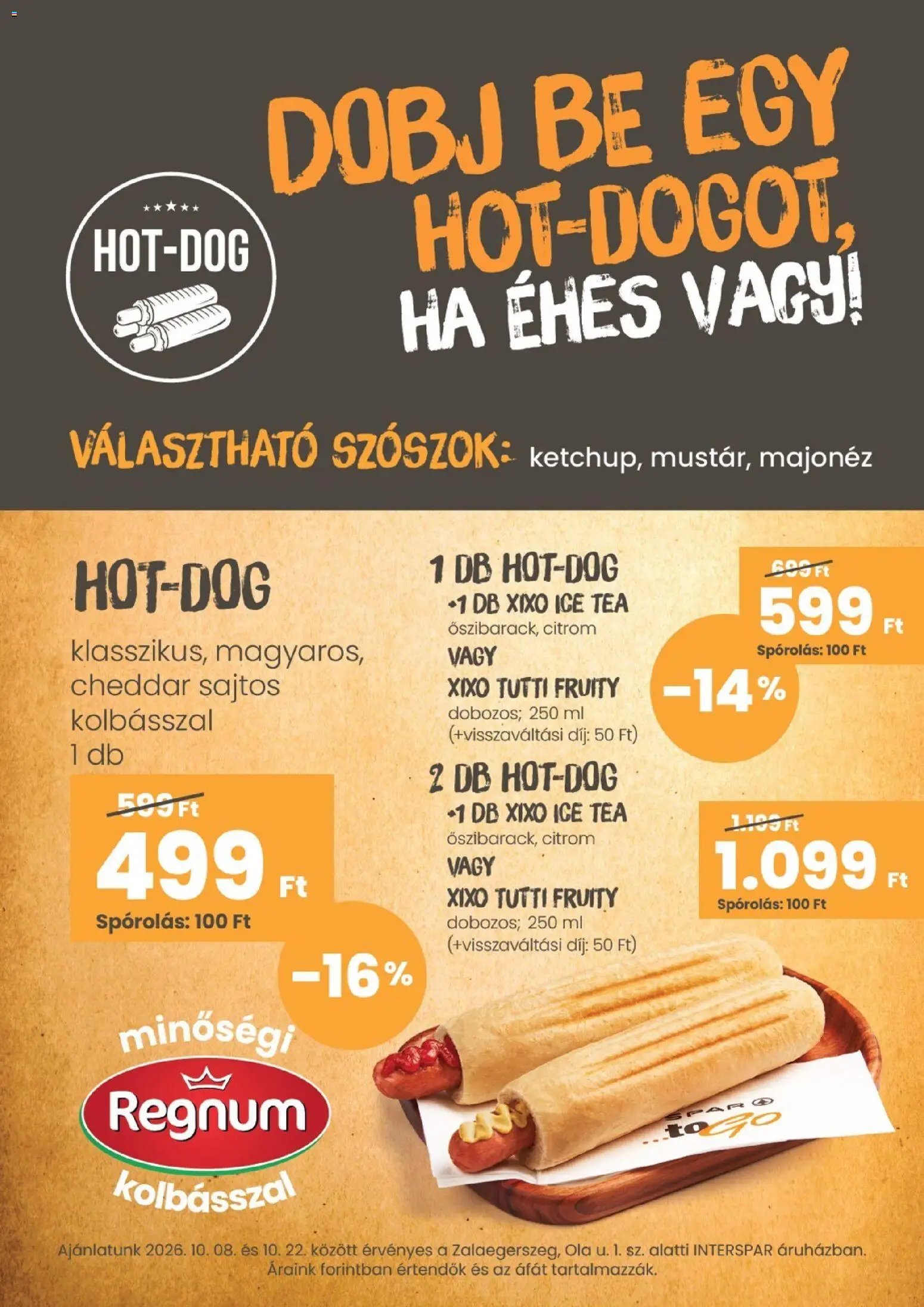 ﻿Interspar akciós újság új ﻿2026.10.08. - ﻿online lapozható