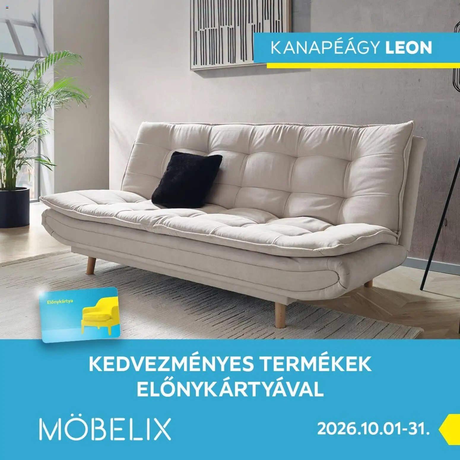 Möbelix újság 2026.10.01. Möbelix akciós újság