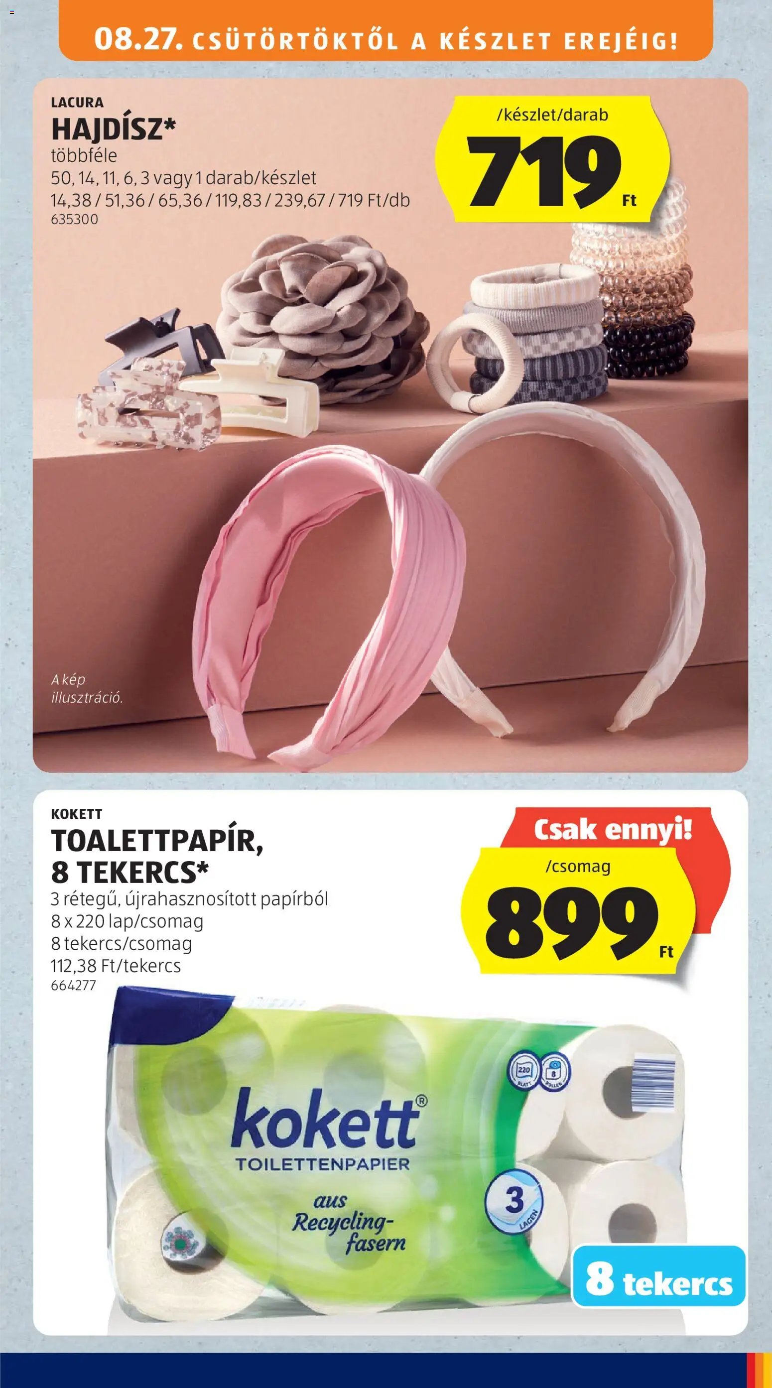 Aldi újság 2026.08.27. Aldi akciós újság