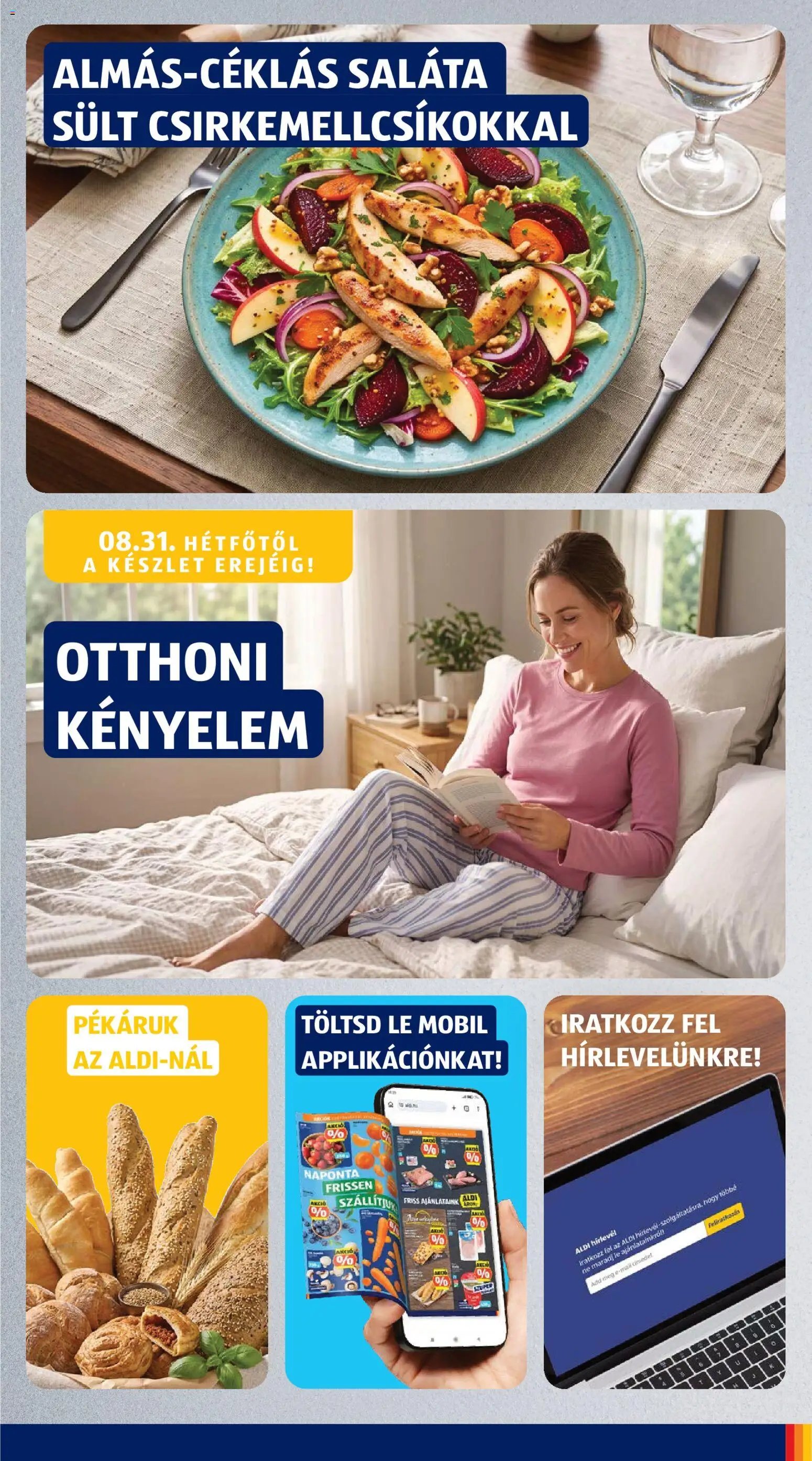 Aldi újság 2026.08.27. Aldi akciós újság