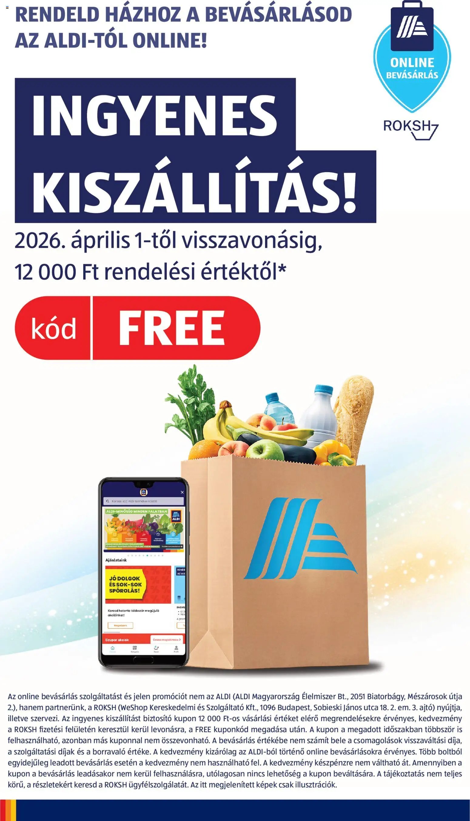 Aldi újság 2026.08.27. Aldi akciós újság