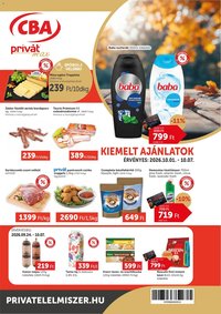 PRIVÁT újság 2026.10.01. PRIVÁT Aktuális szórólap MAX