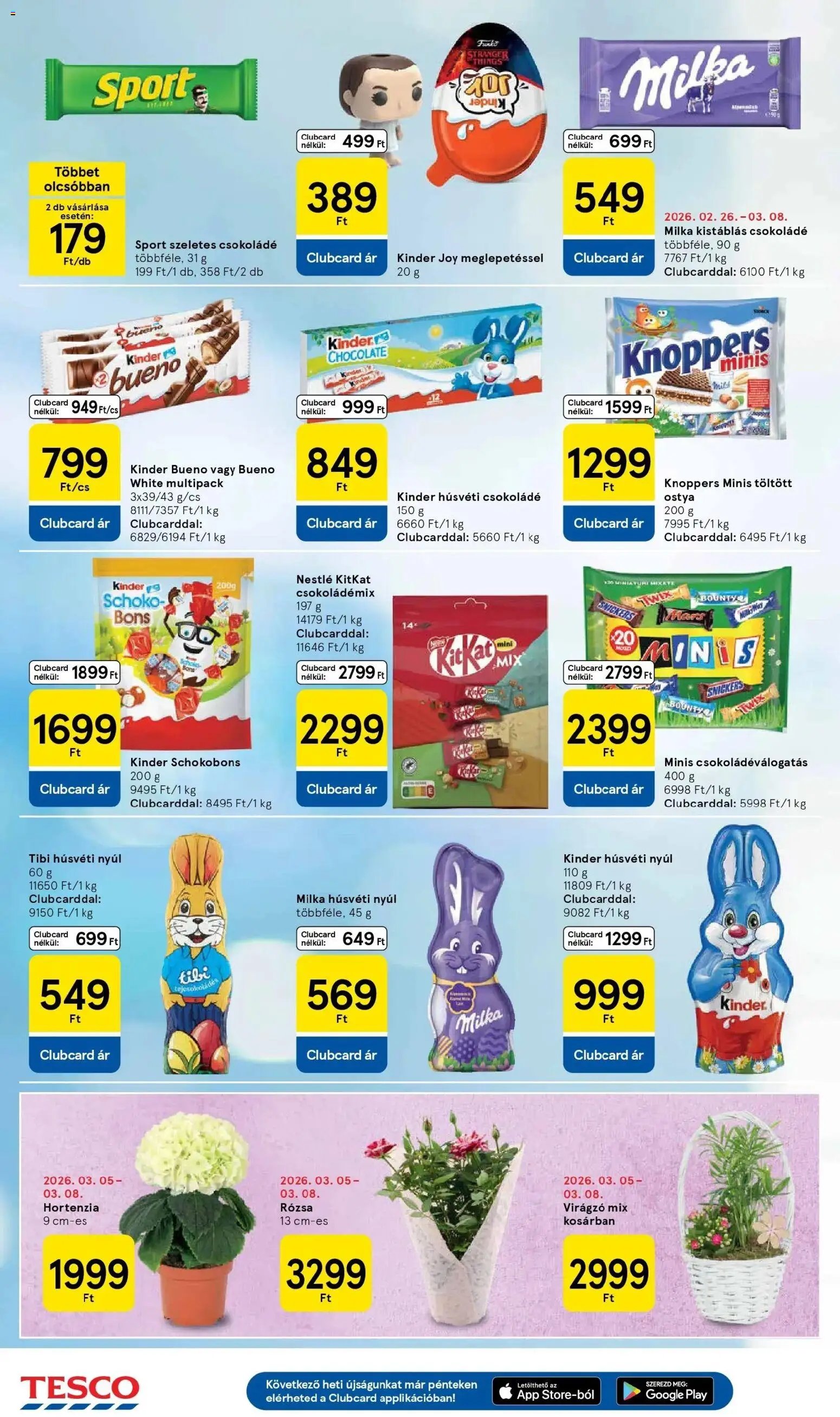 Tesco újság 2026.03.05. Tesco akciós újság (2026-03-05 - 2026-03-11)