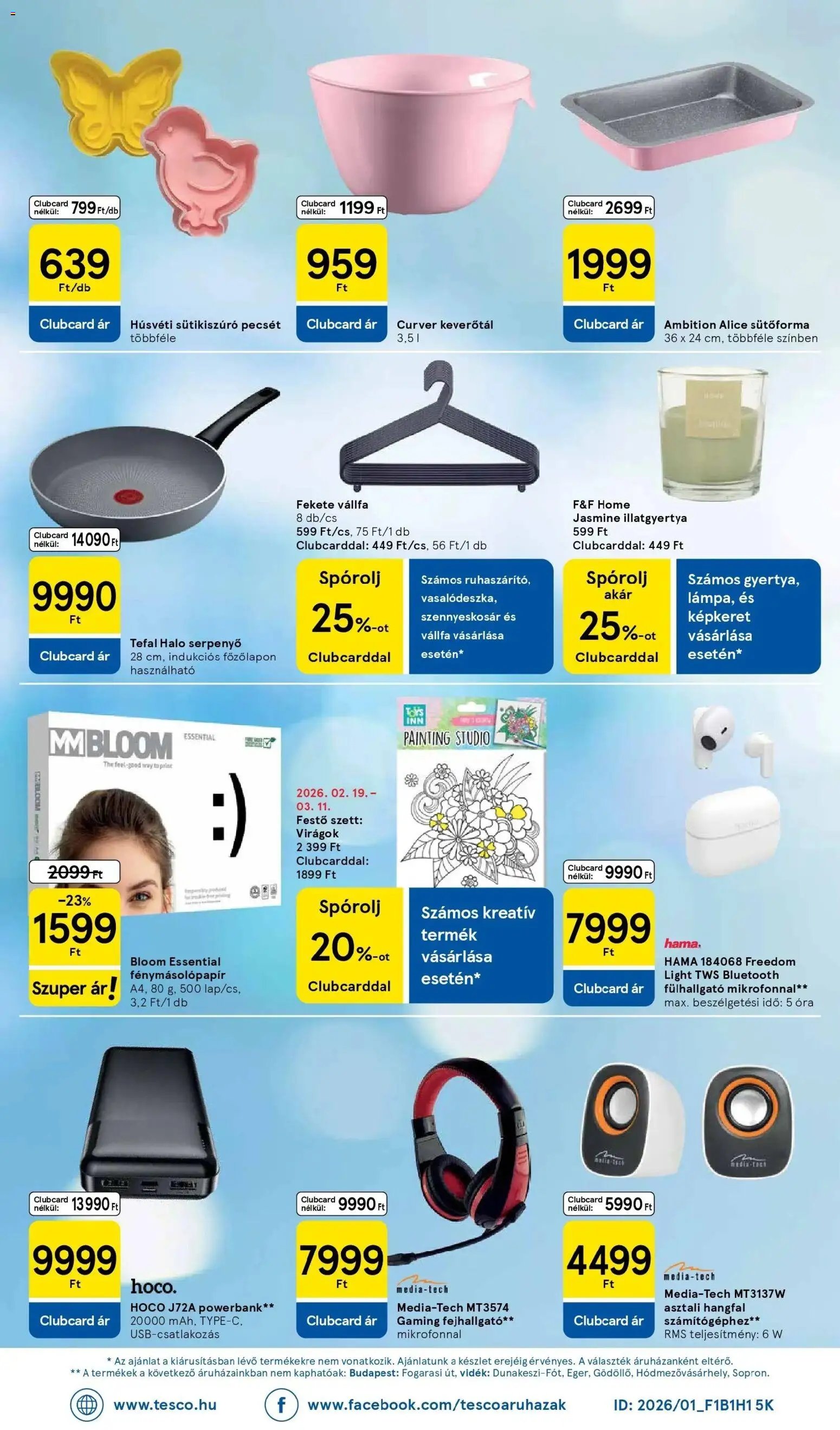 Tesco újság 2026.03.05. Tesco akciós újság (2026-03-05 - 2026-03-11)