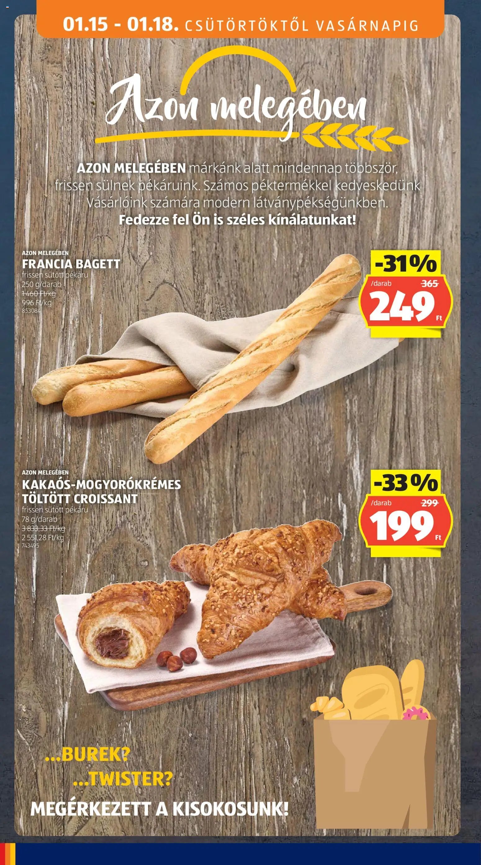 Aldi újság 2026.01.15. Akciós újság Aldi (2026-01-15 - 2026-01-21)