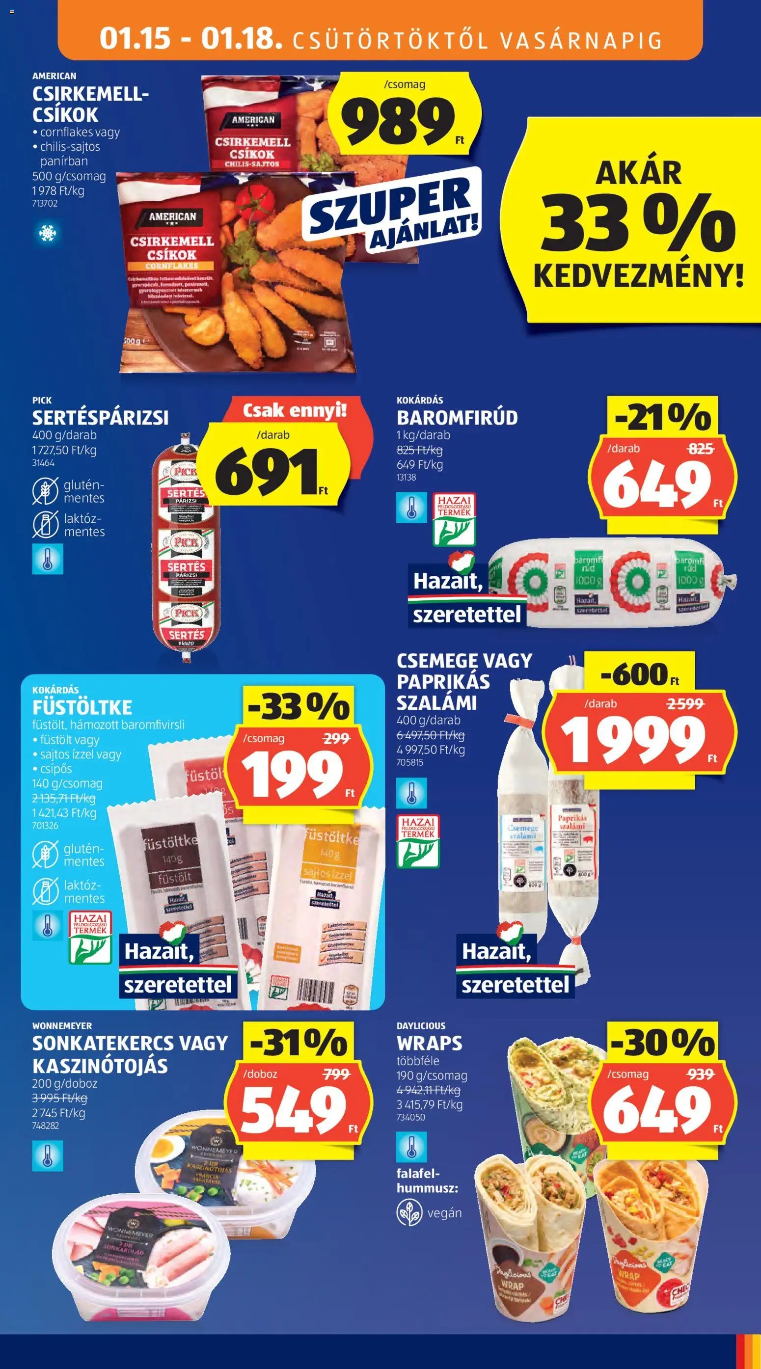 Aldi újság 2026.01.15. Akciós újság Aldi (2026-01-15 - 2026-01-21)